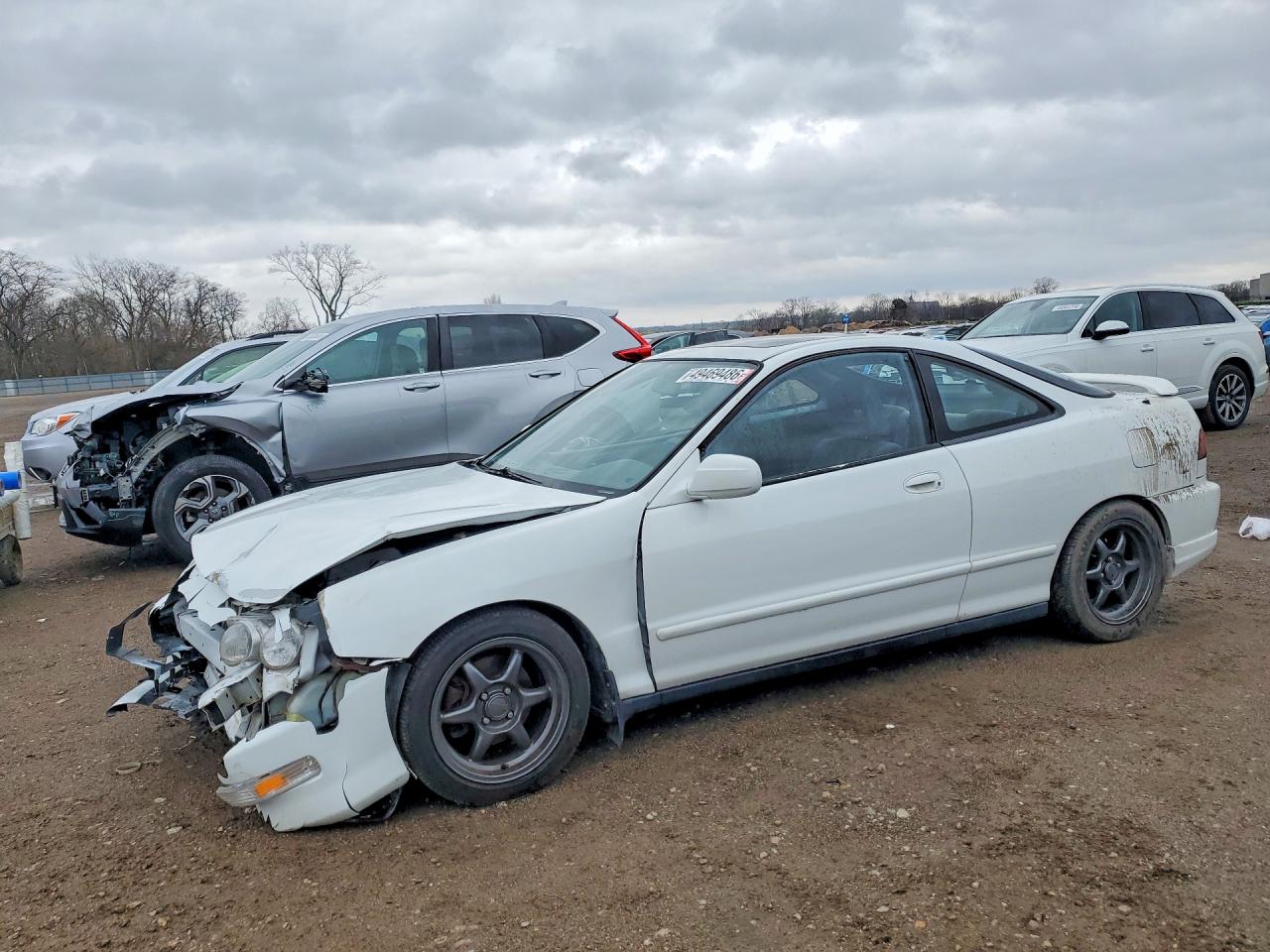 1998 Acura Integra Ls Белый vin: JH4DC4358WS018507