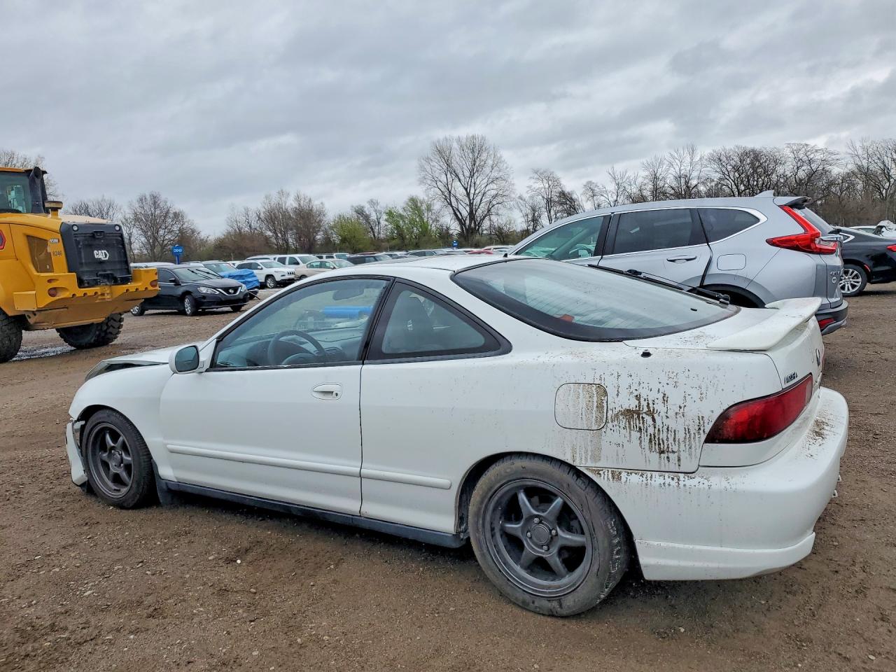 1998 Acura Integra Ls White vin: JH4DC4358WS018507