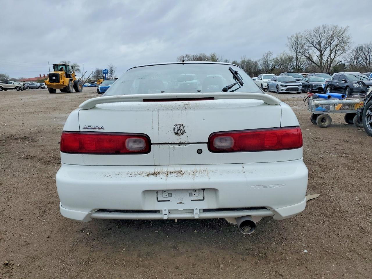 1998 Acura Integra Ls White vin: JH4DC4358WS018507