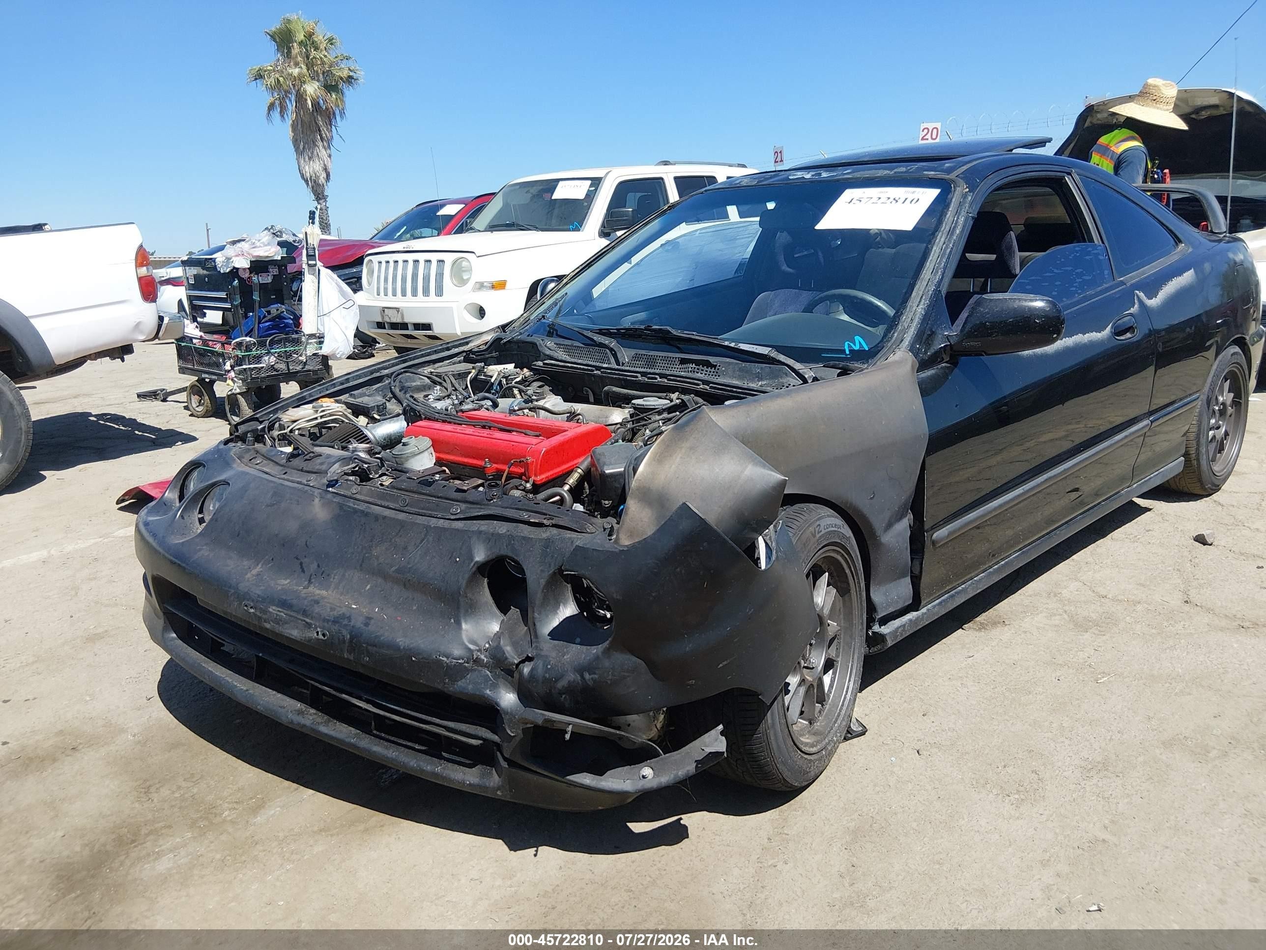 1994 Acura Integra Ls Black vin: JH4DC435XRS006850