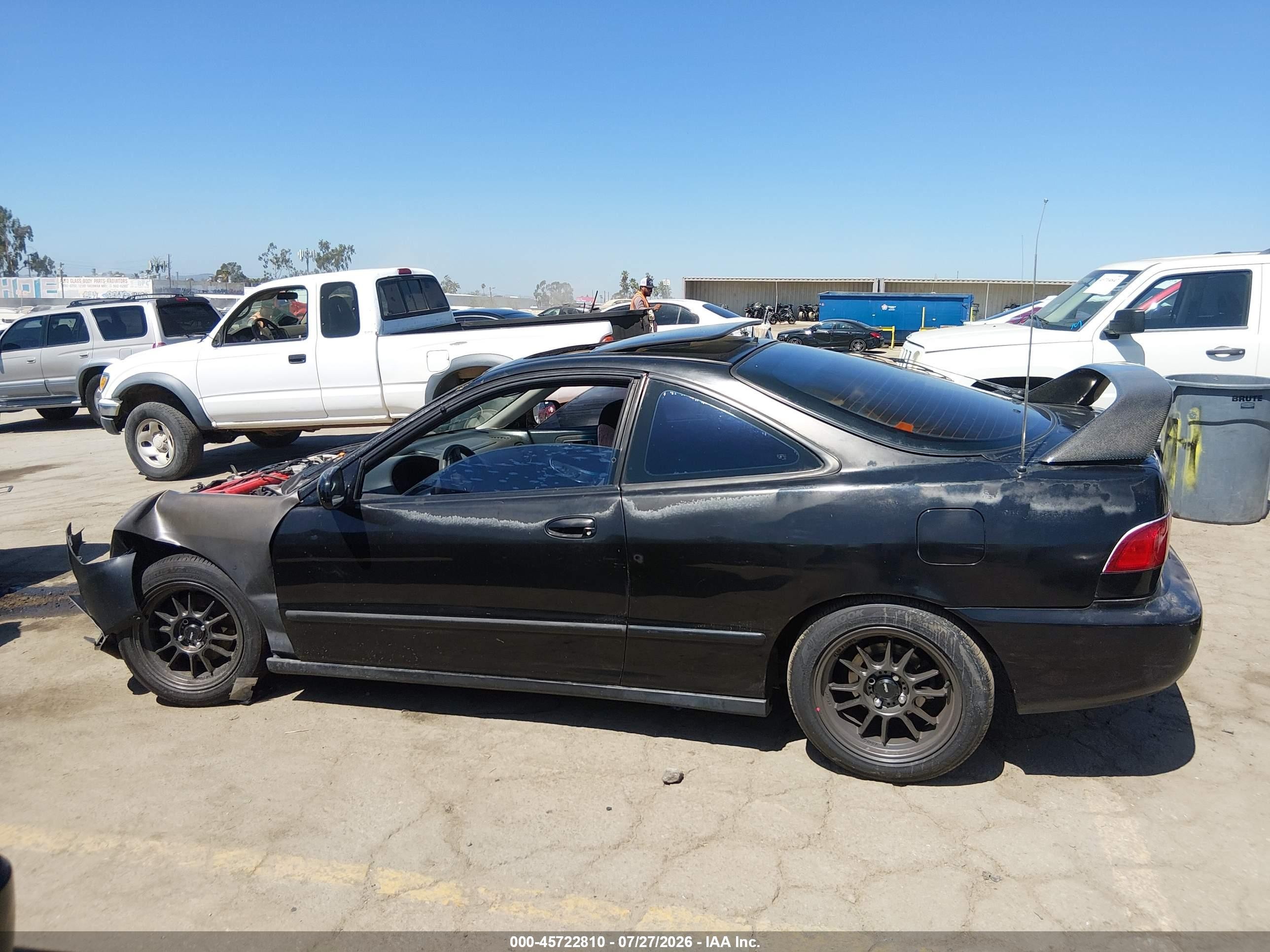 1994 Acura Integra Ls Black vin: JH4DC435XRS006850