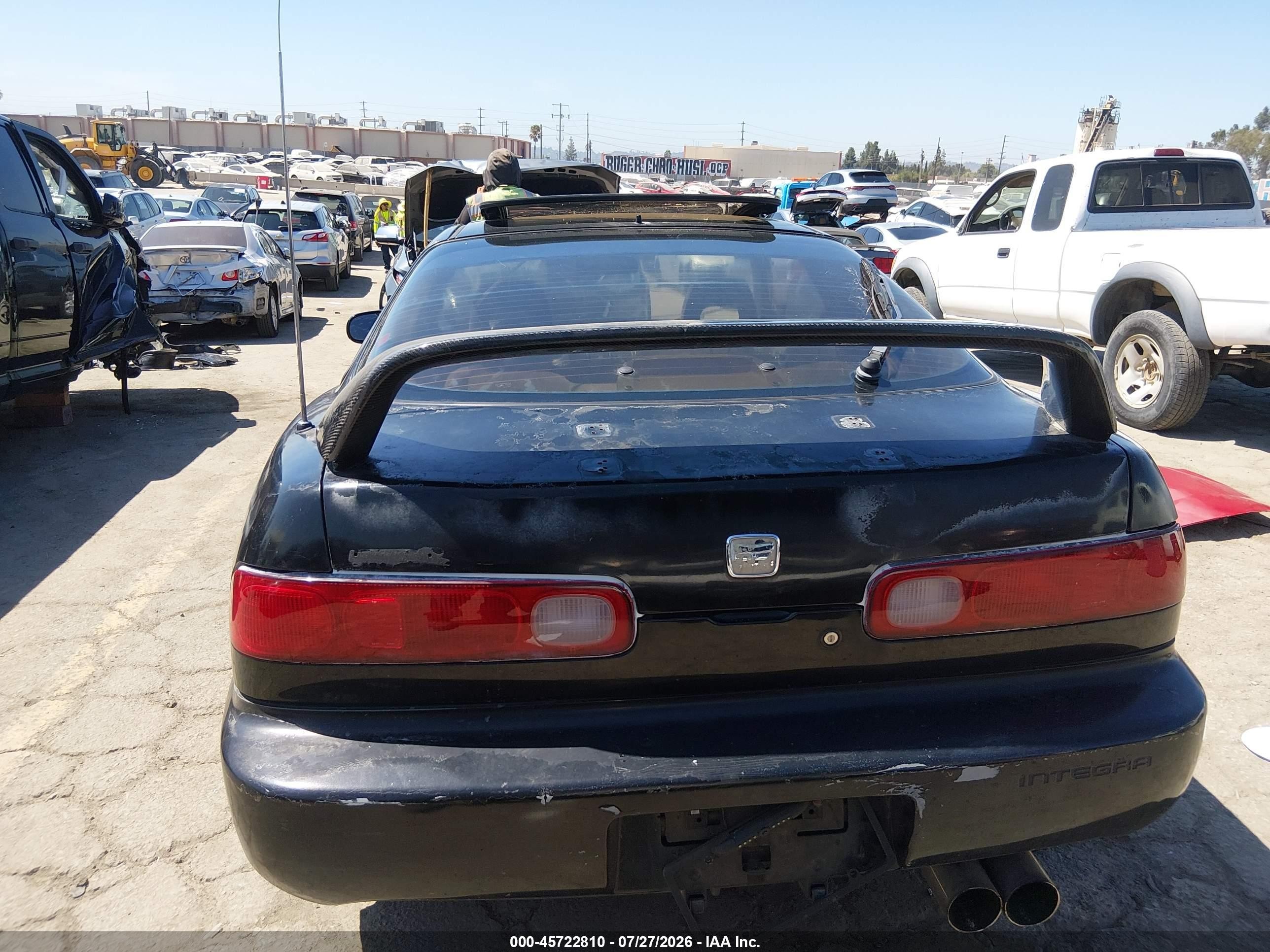 1994 Acura Integra Ls Black vin: JH4DC435XRS006850