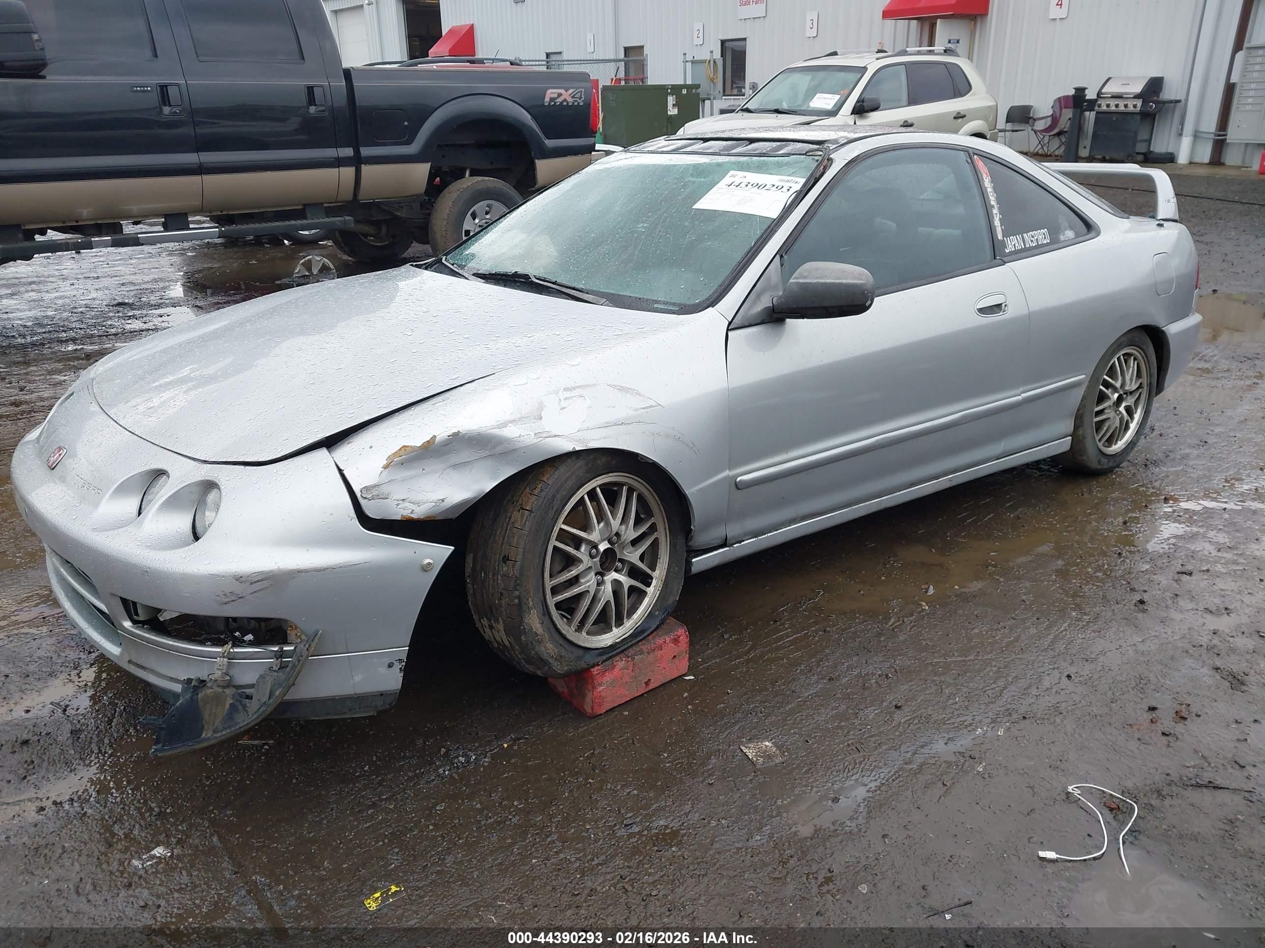 1997 Acura Integra Gs Silver vin: JH4DC4363VS021774