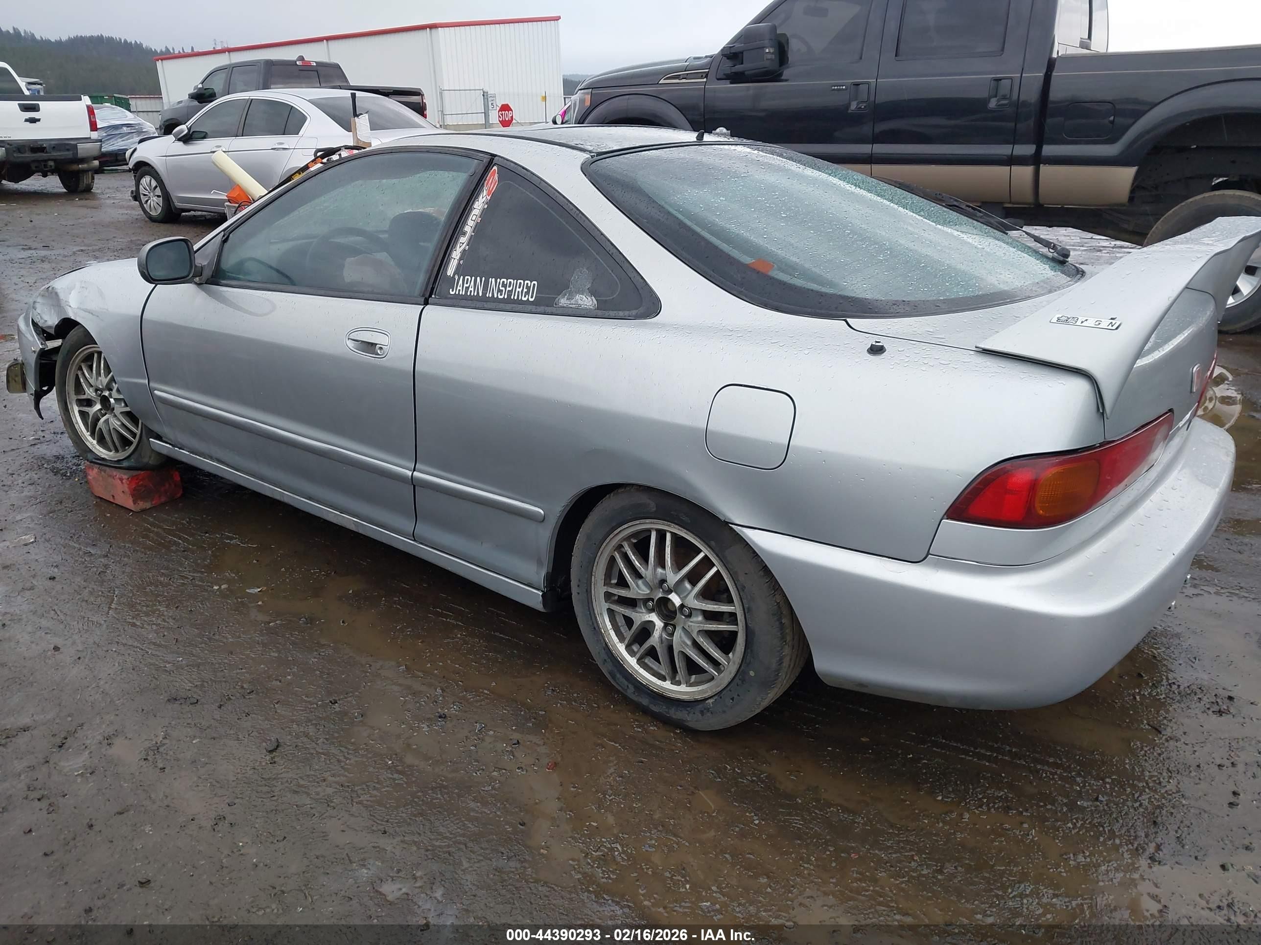 1997 Acura Integra Gs Silver vin: JH4DC4363VS021774
