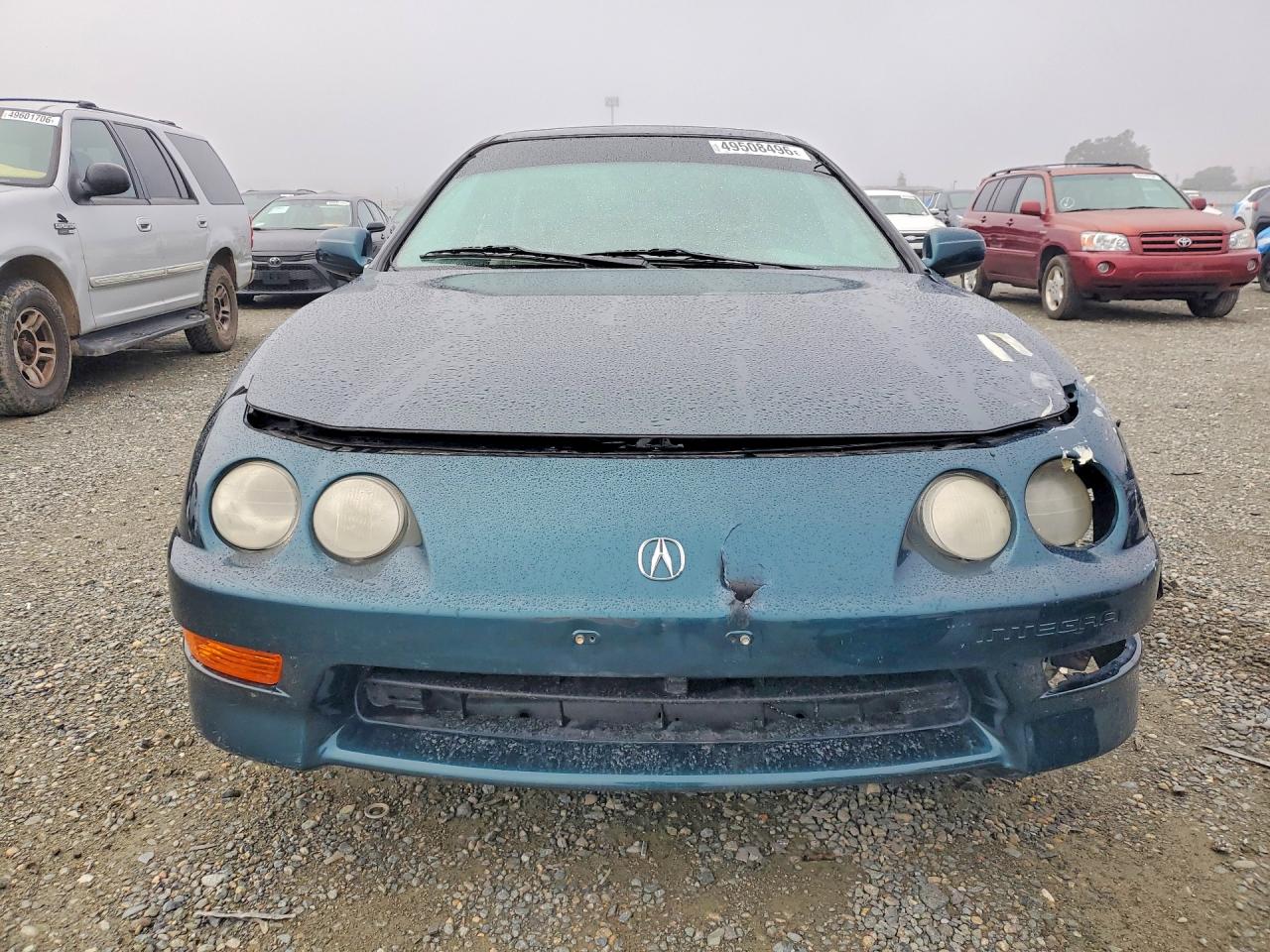 1998 Acura Integra Gs Зеленый vin: JH4DC4363WS010923