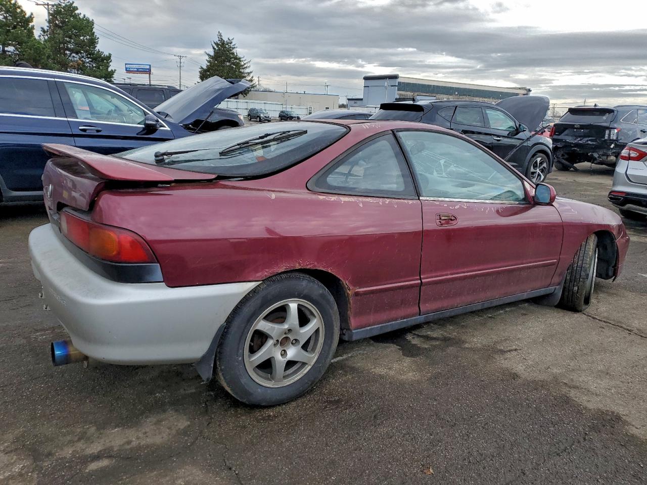1997 Acura Integra Gs Бордовый vin: JH4DC4364VS009746