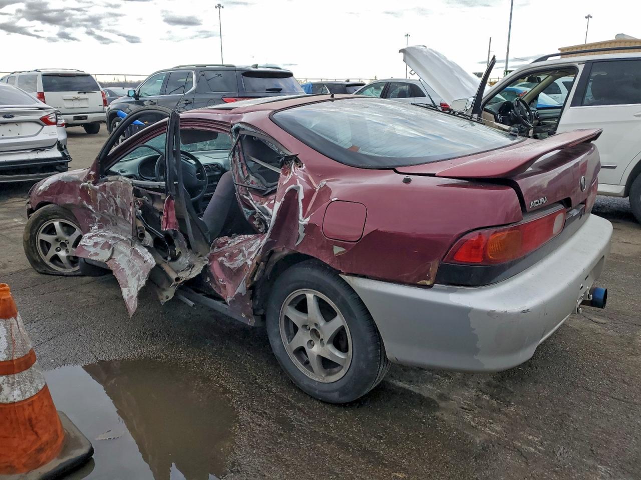 1997 Acura Integra Gs Бордовый vin: JH4DC4364VS009746