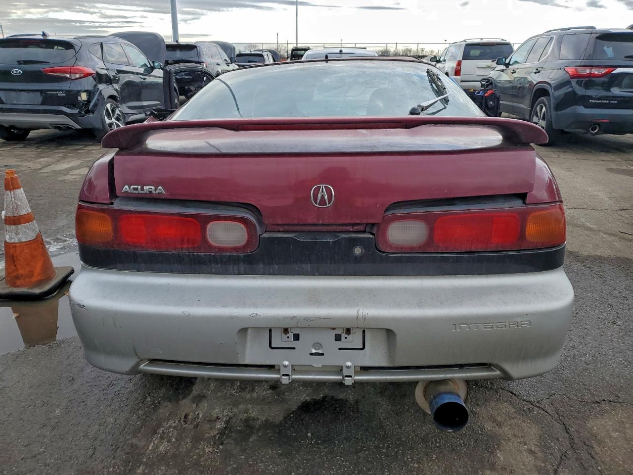 1997 Acura Integra Gs Бордовый vin: JH4DC4364VS009746