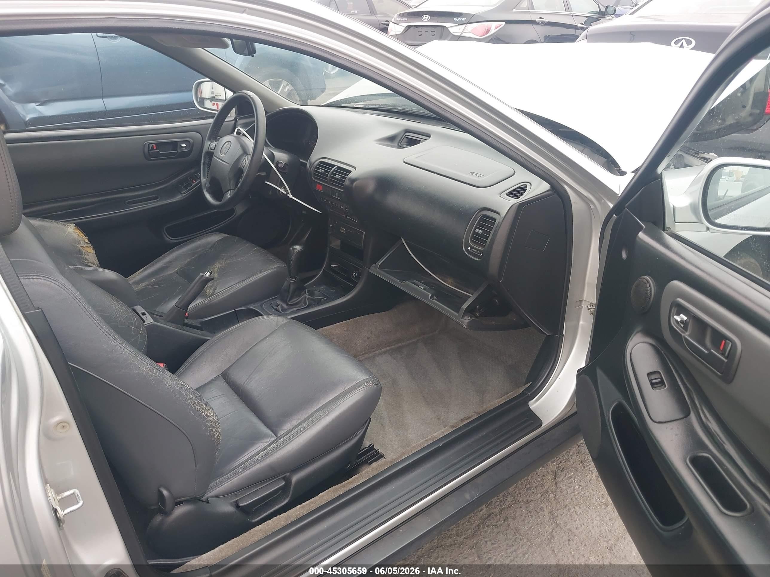 1998 Acura Integra Gs Silver vin: JH4DC4369WS018282