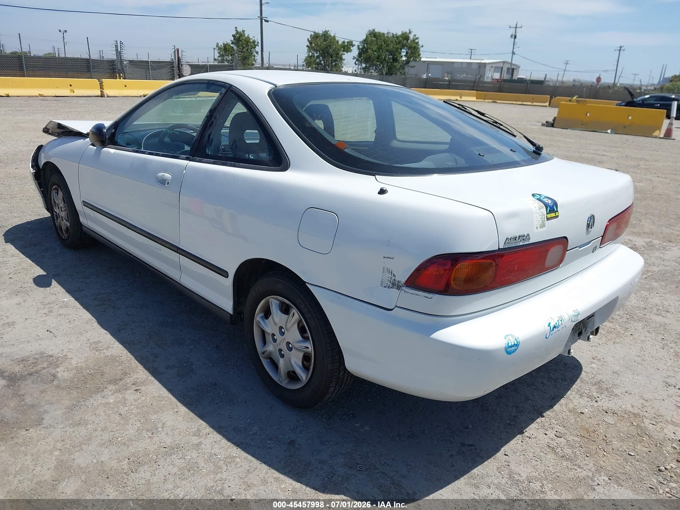 1997 Acura Integra Gs/rs White vin: JH4DC4446VS005694