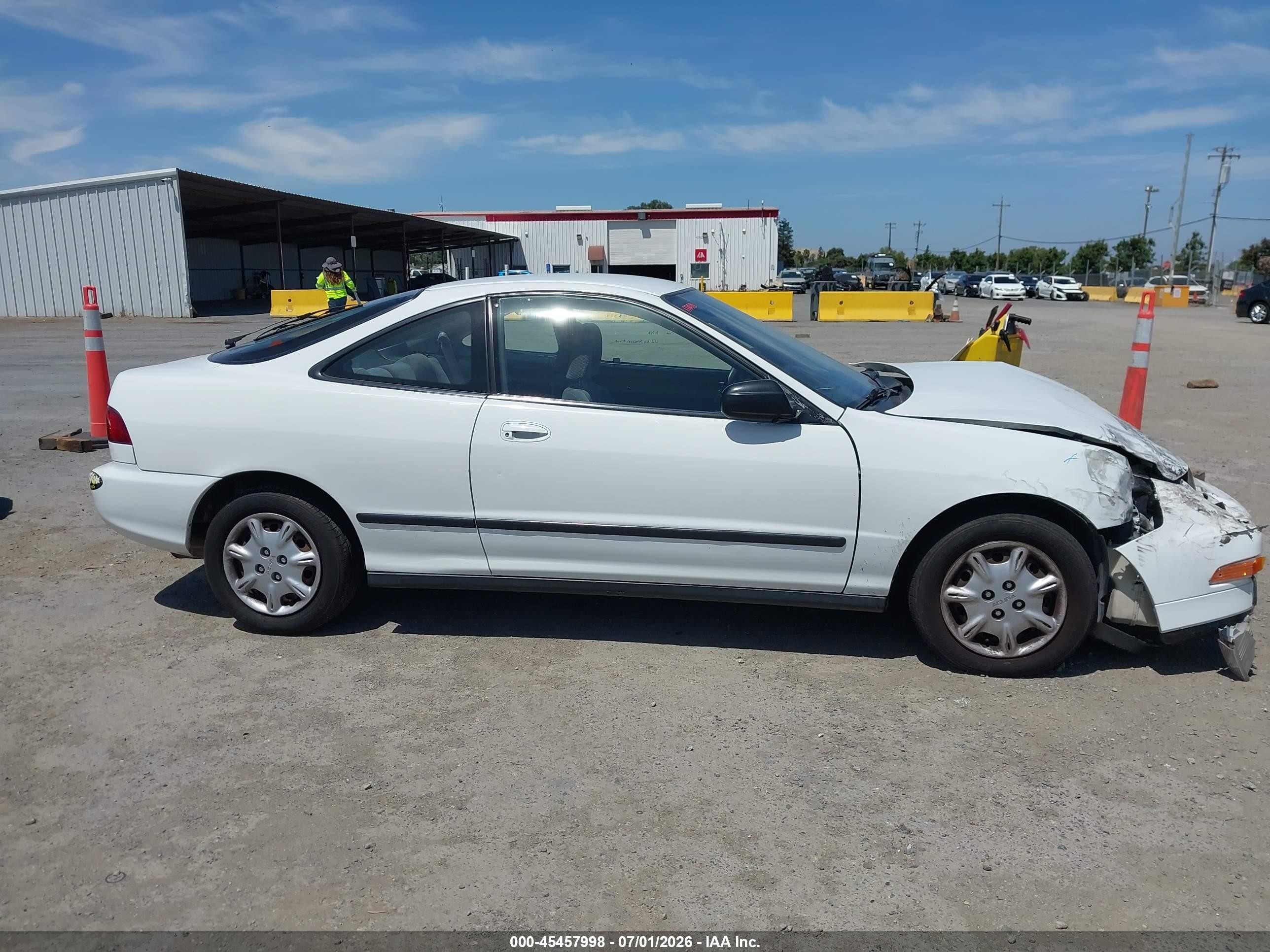 1997 Acura Integra Gs/rs White vin: JH4DC4446VS005694