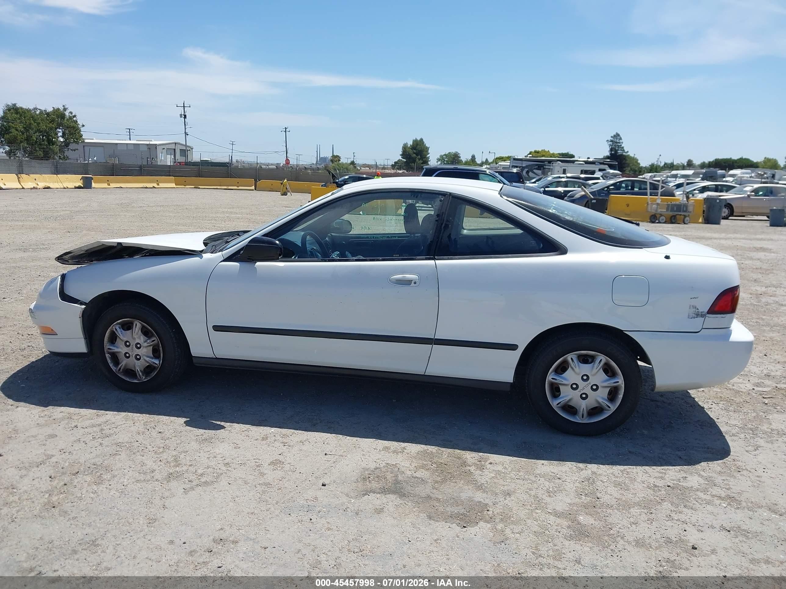 1997 Acura Integra Gs/rs White vin: JH4DC4446VS005694