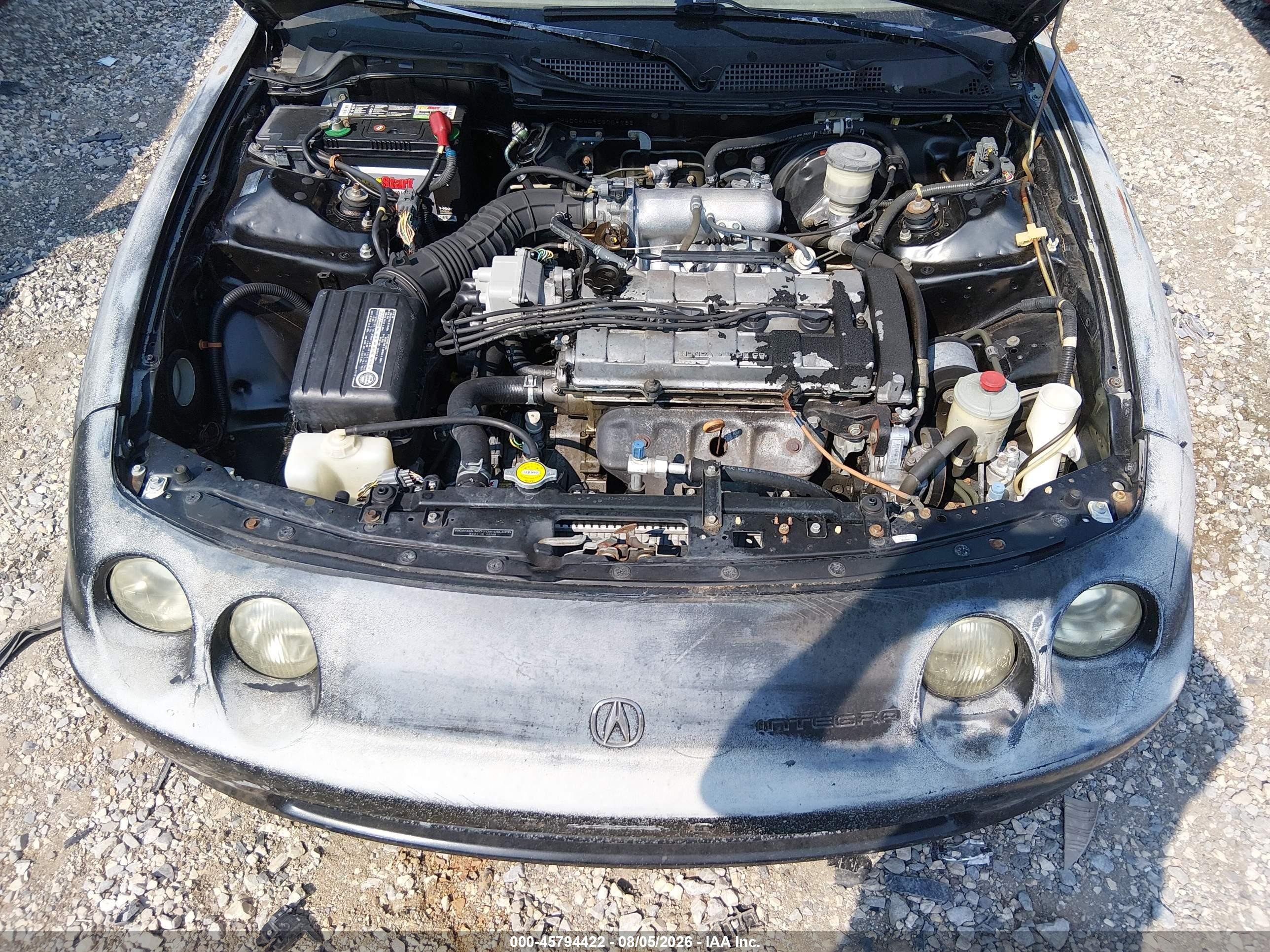 1995 Acura Integra Rs Black vin: JH4DC4449SS009766