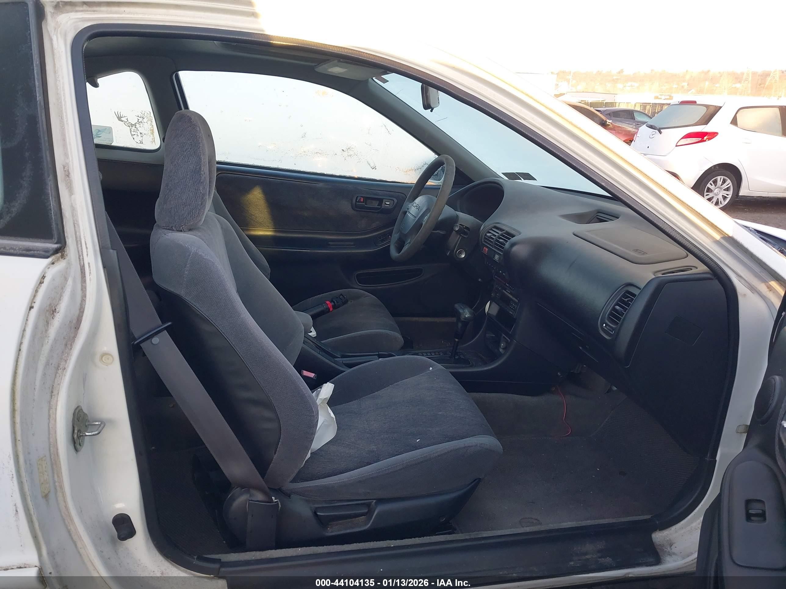 1997 Acura Integra Ls White vin: JH4DC4450VS020586