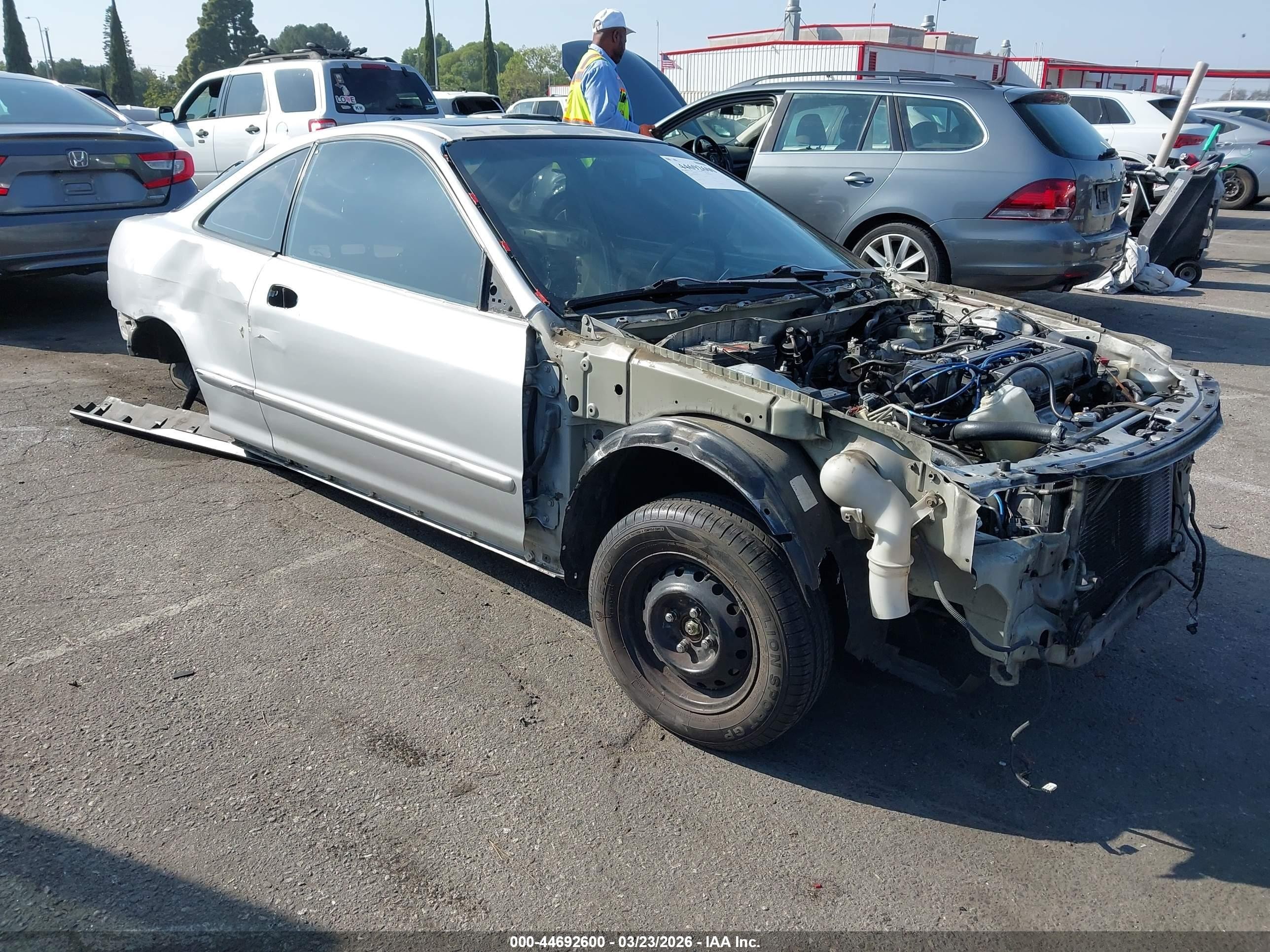 1998 Acura Integra Ls Silver vin: JH4DC4450WS014370