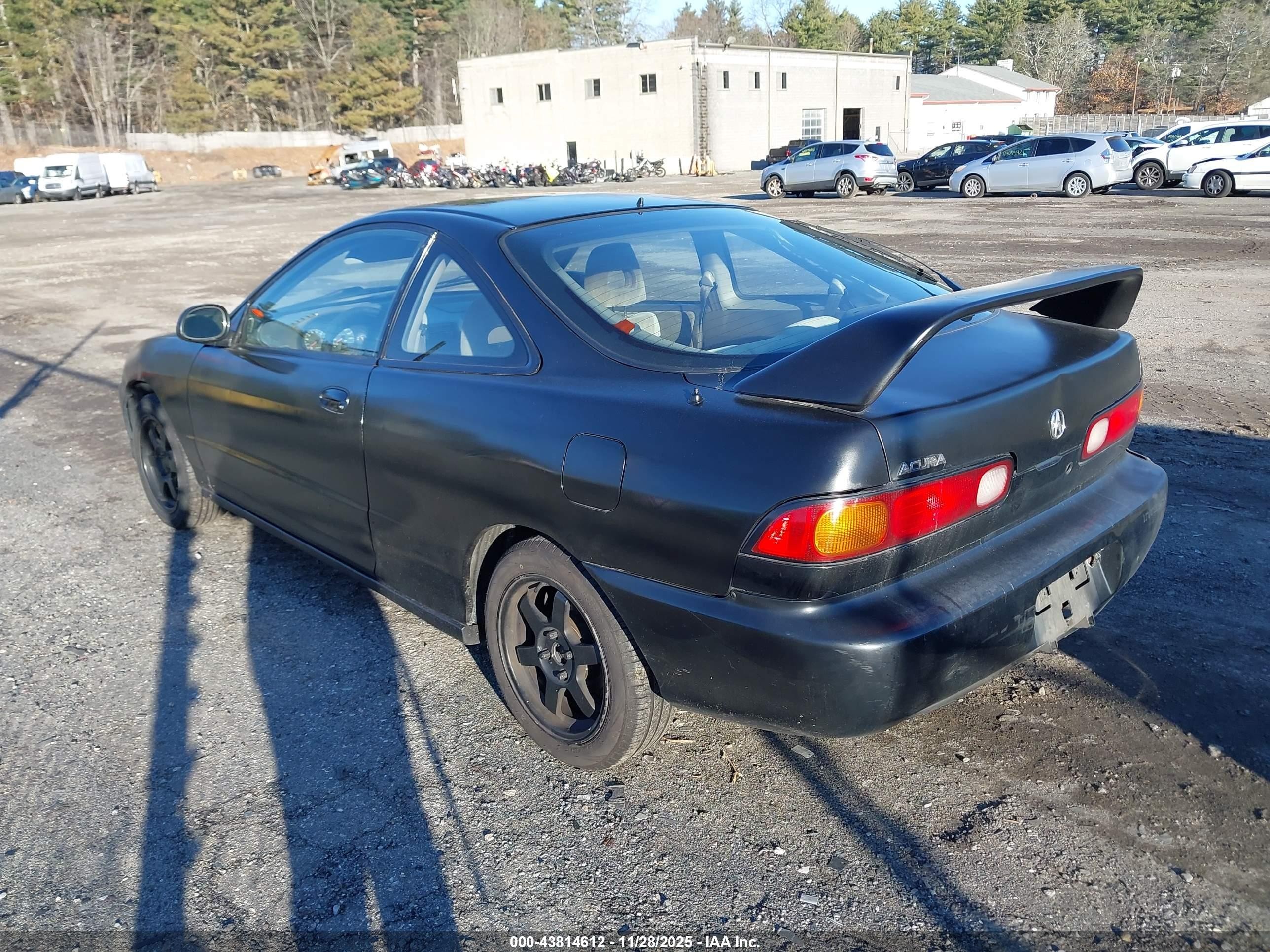 1997 Acura Integra Ls Черный vin: JH4DC4451VS006440