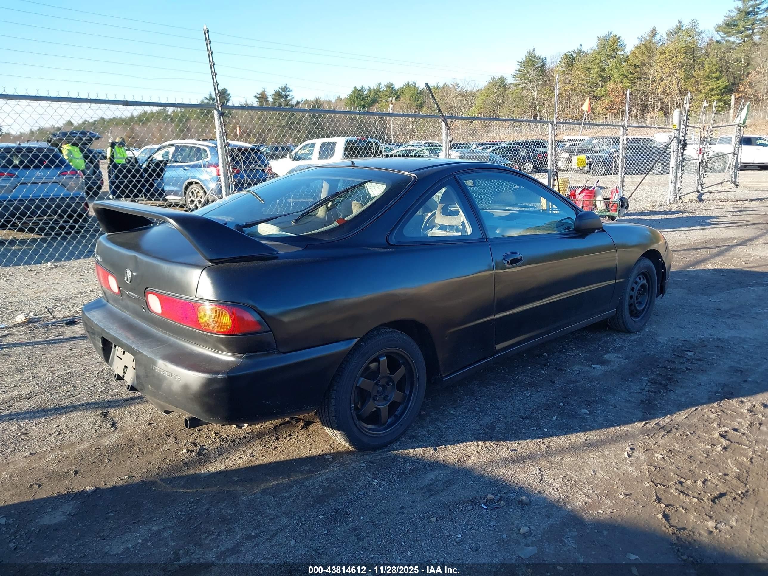 1997 Acura Integra Ls Черный vin: JH4DC4451VS006440