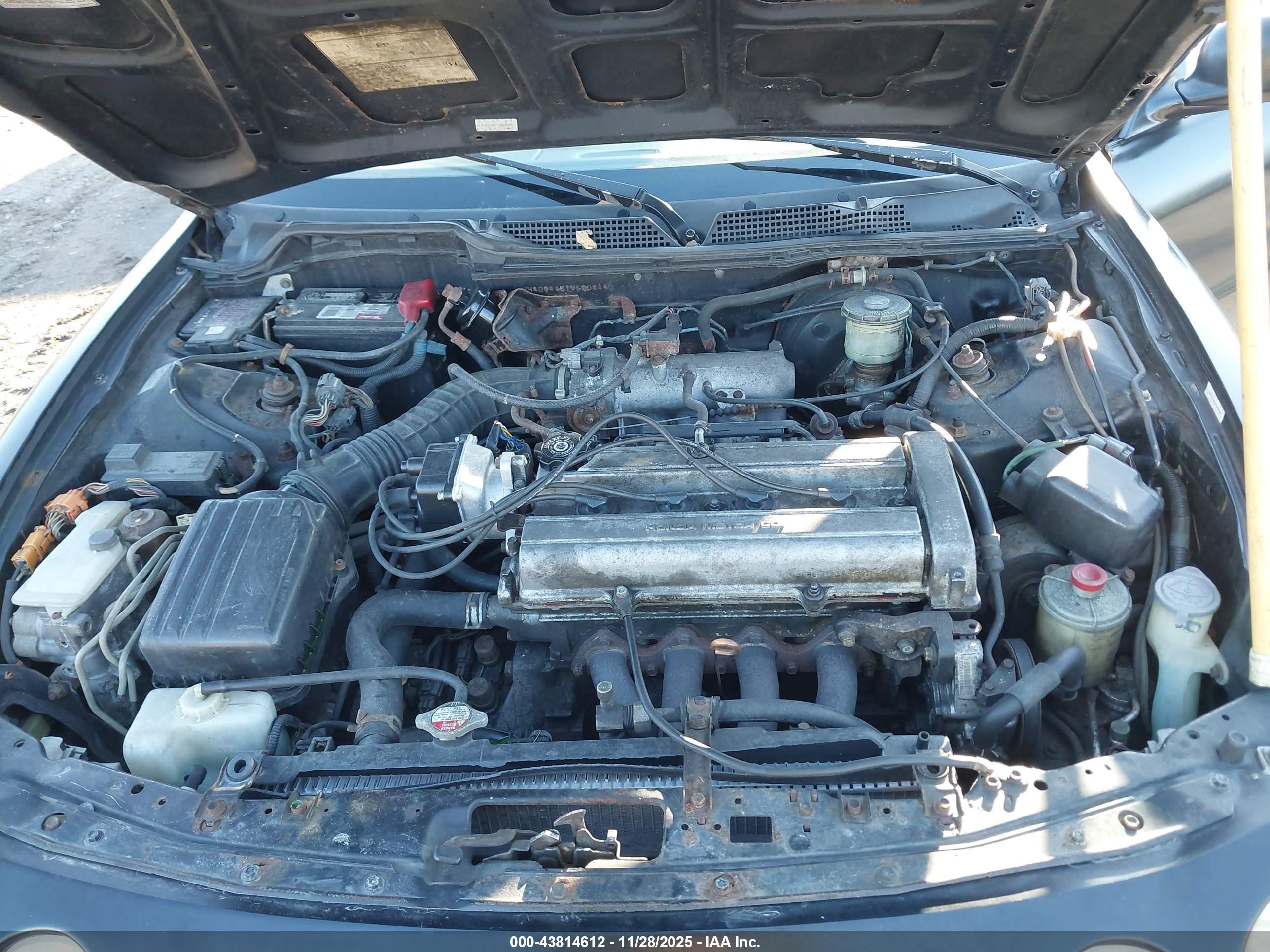 1997 Acura Integra Ls Черный vin: JH4DC4451VS006440
