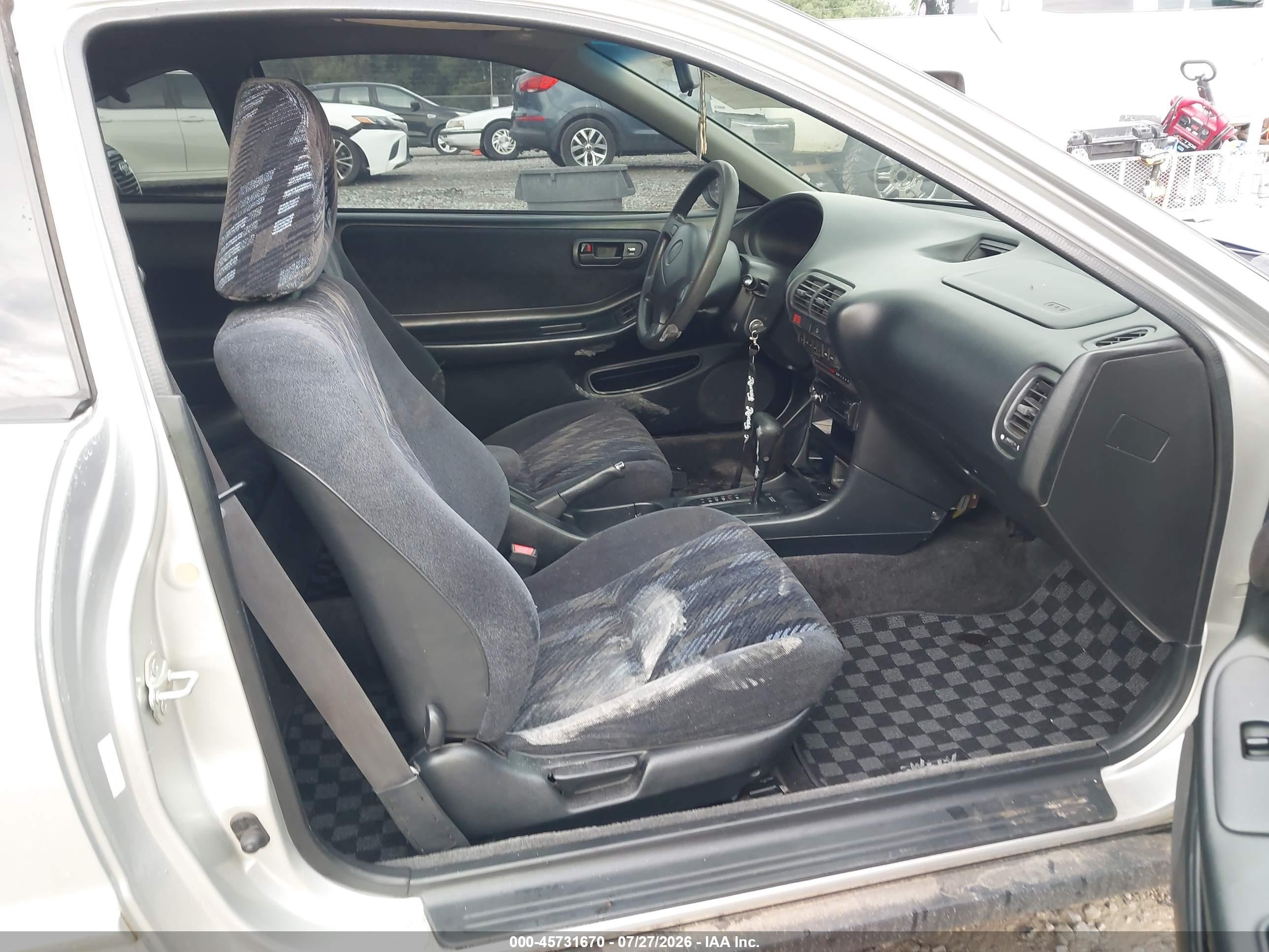 1998 Acura Integra Ls Gray vin: JH4DC4451WS014734