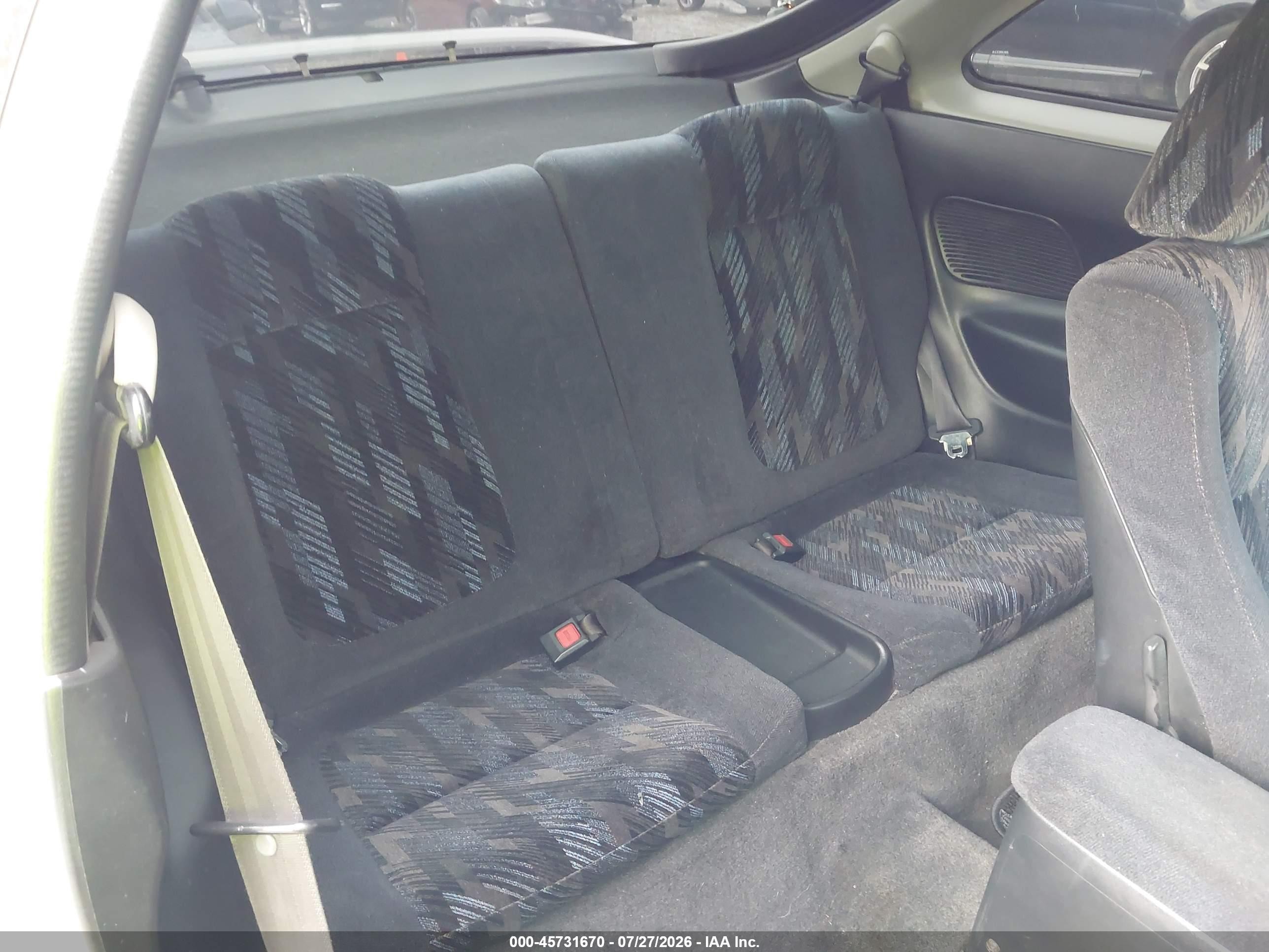 1998 Acura Integra Ls Gray vin: JH4DC4451WS014734