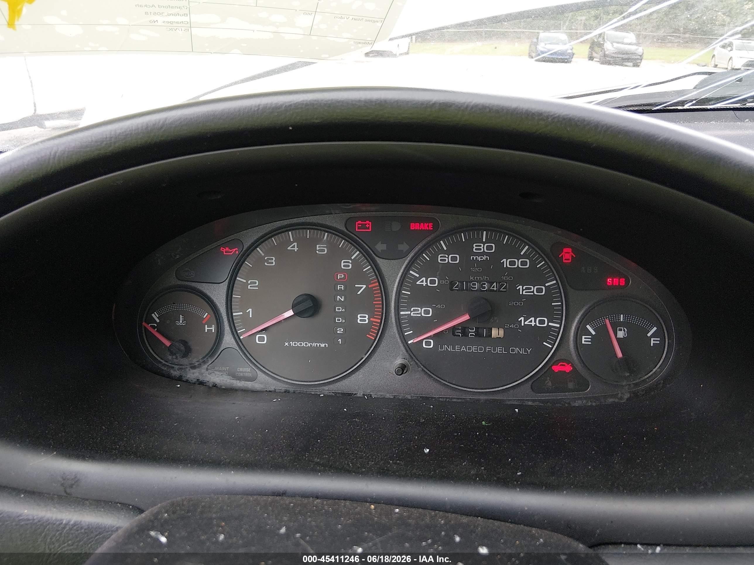1999 Acura Integra Ls Серый vin: JH4DC4451XS008143