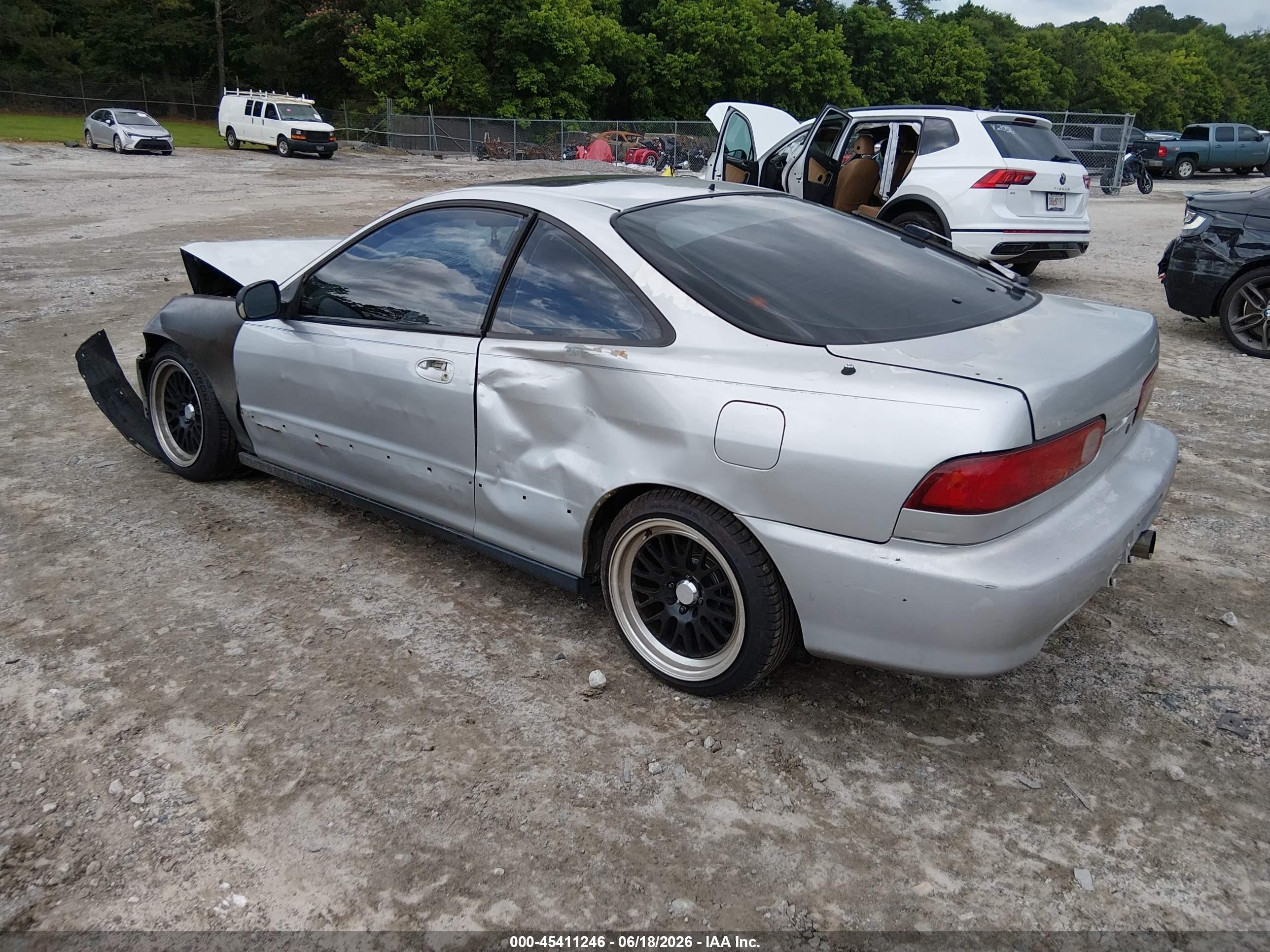 1999 Acura Integra Ls Серый vin: JH4DC4451XS008143
