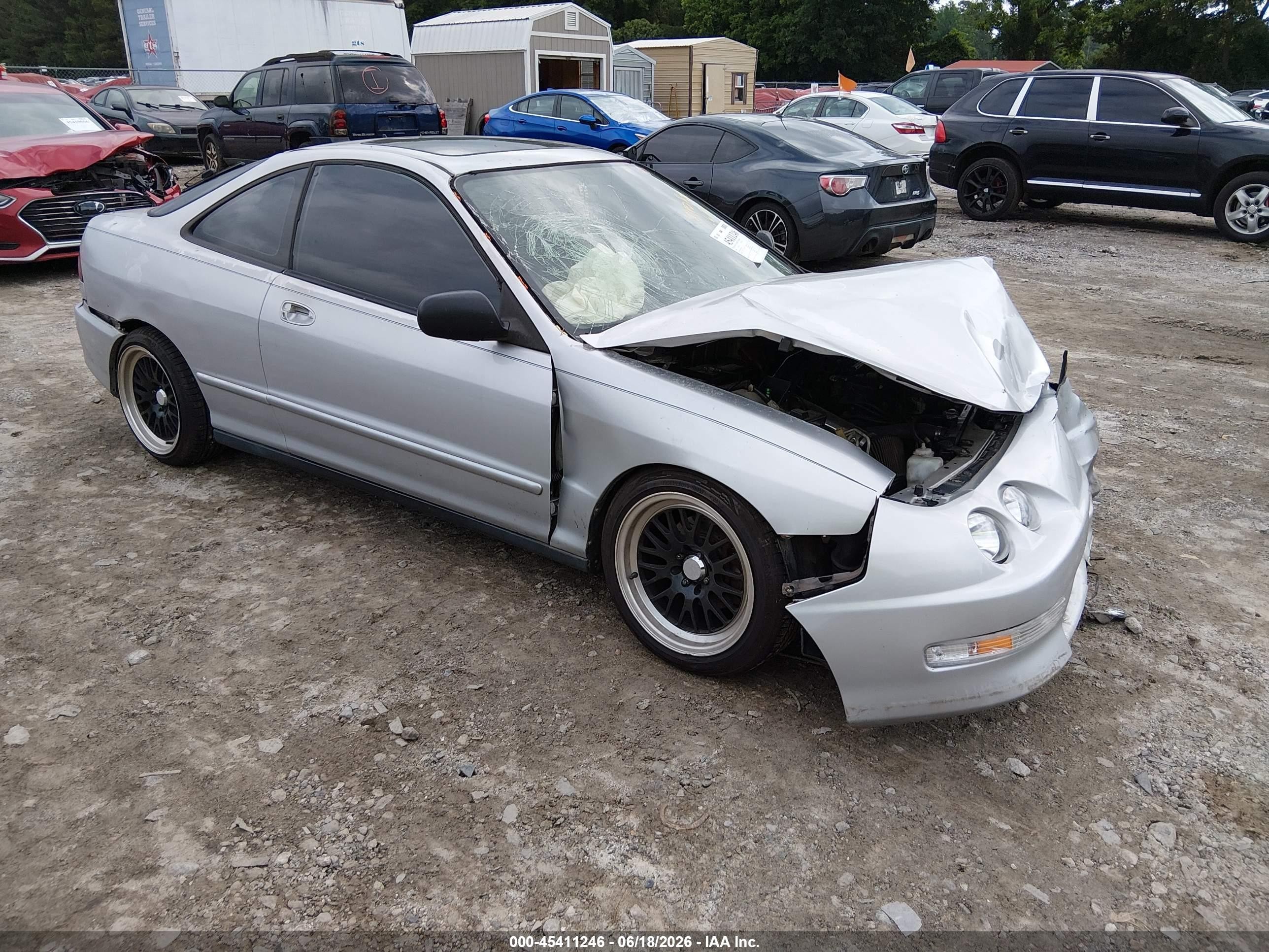 1999 Acura Integra Ls Серый vin: JH4DC4451XS008143