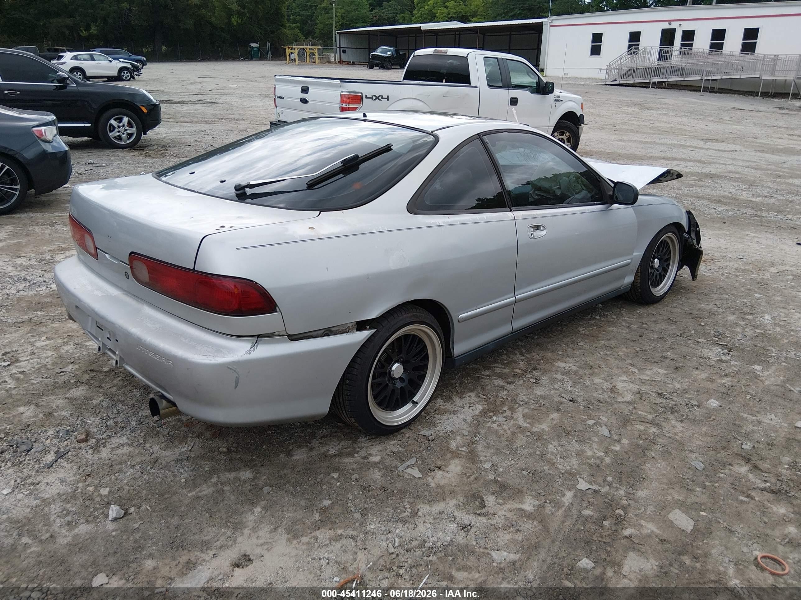 1999 Acura Integra Ls Серый vin: JH4DC4451XS008143