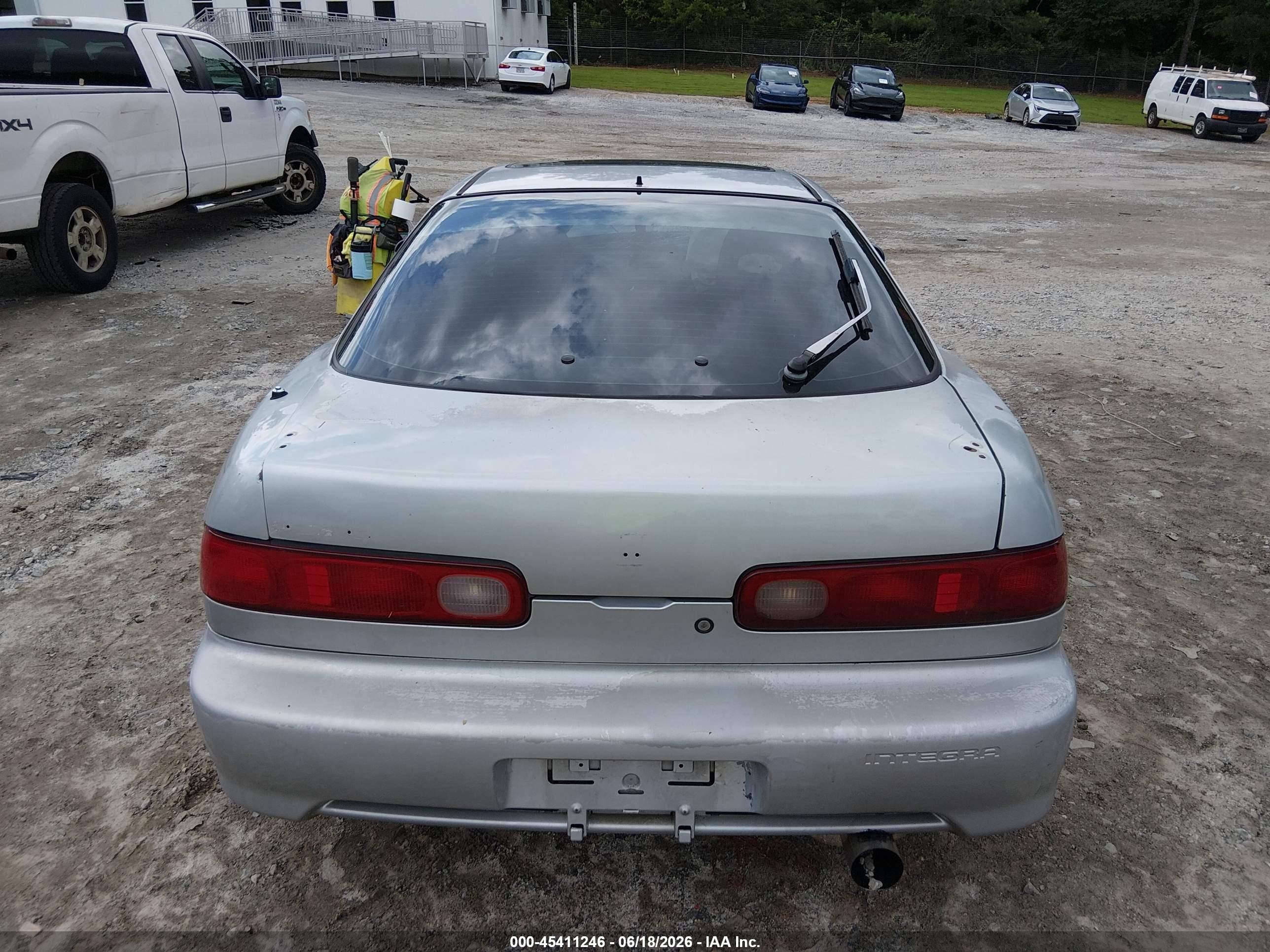 1999 Acura Integra Ls Серый vin: JH4DC4451XS008143