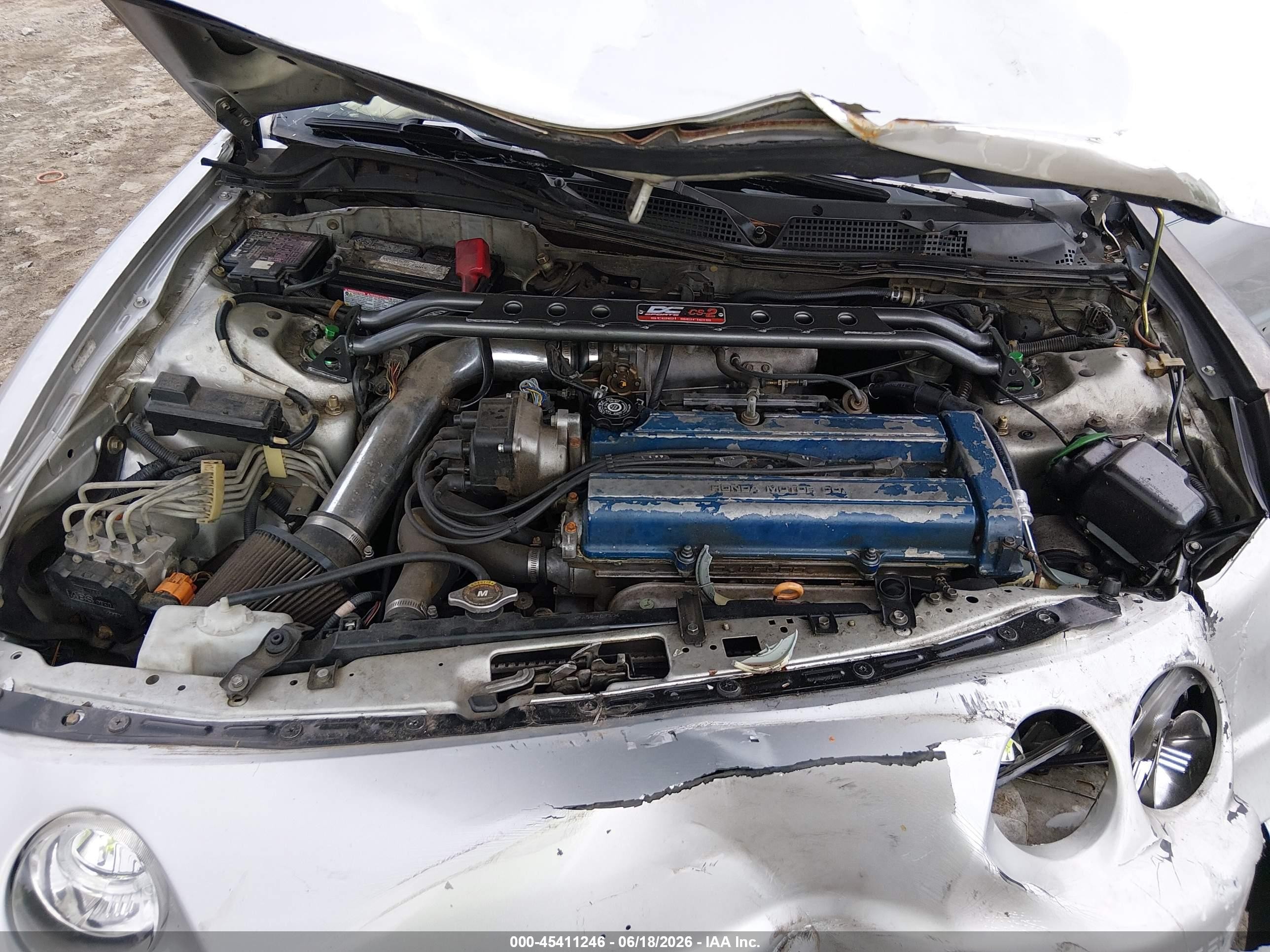 1999 Acura Integra Ls Серый vin: JH4DC4451XS008143