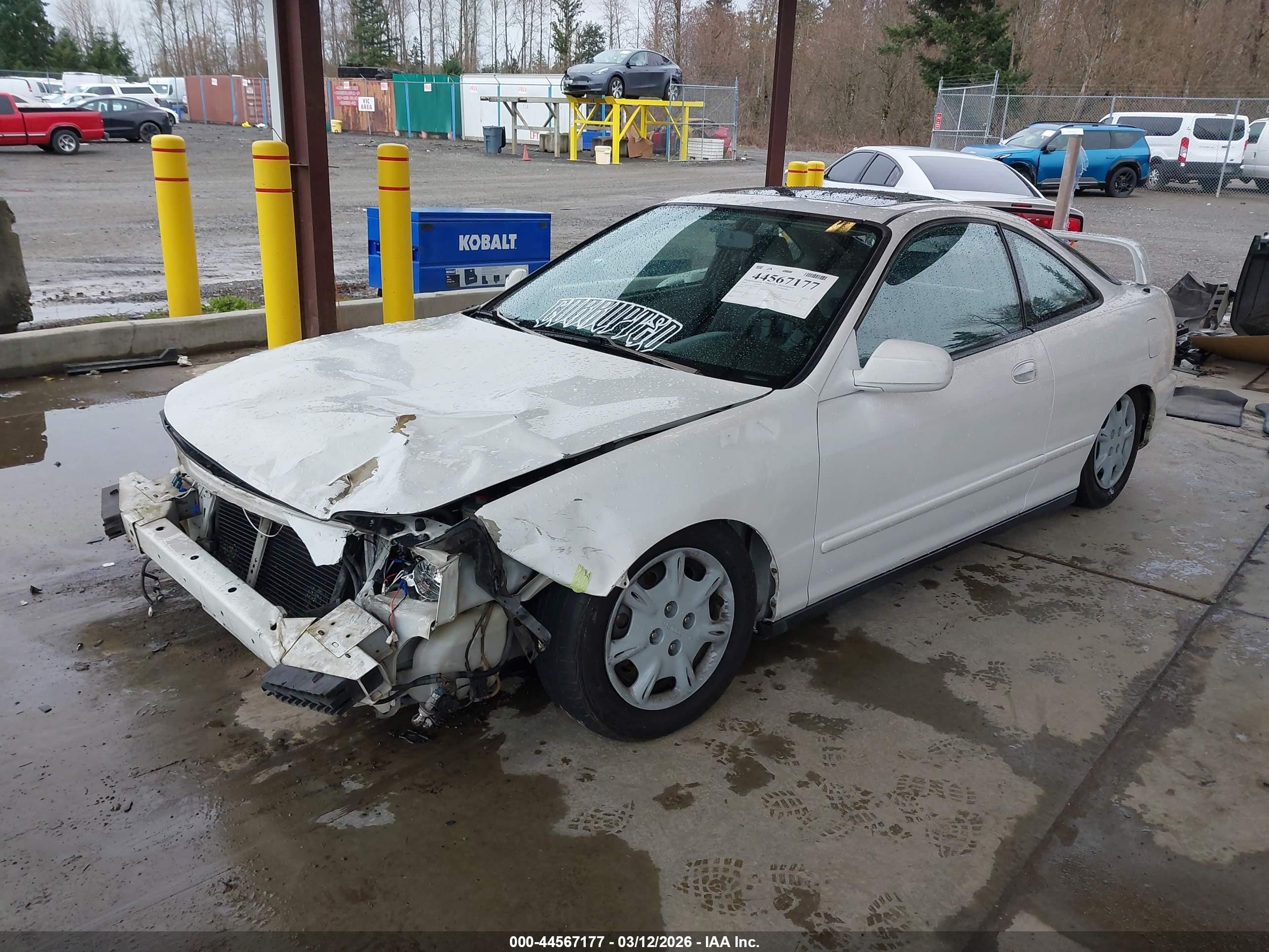 1997 Acura Integra Ls Белый vin: JH4DC4453VS016404