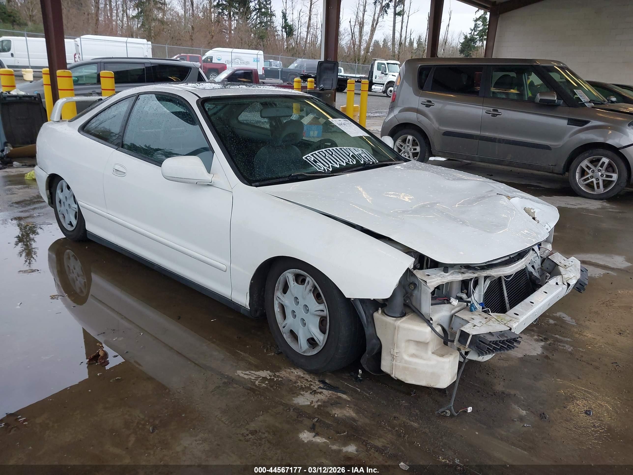 1997 Acura Integra Ls White vin: JH4DC4453VS016404