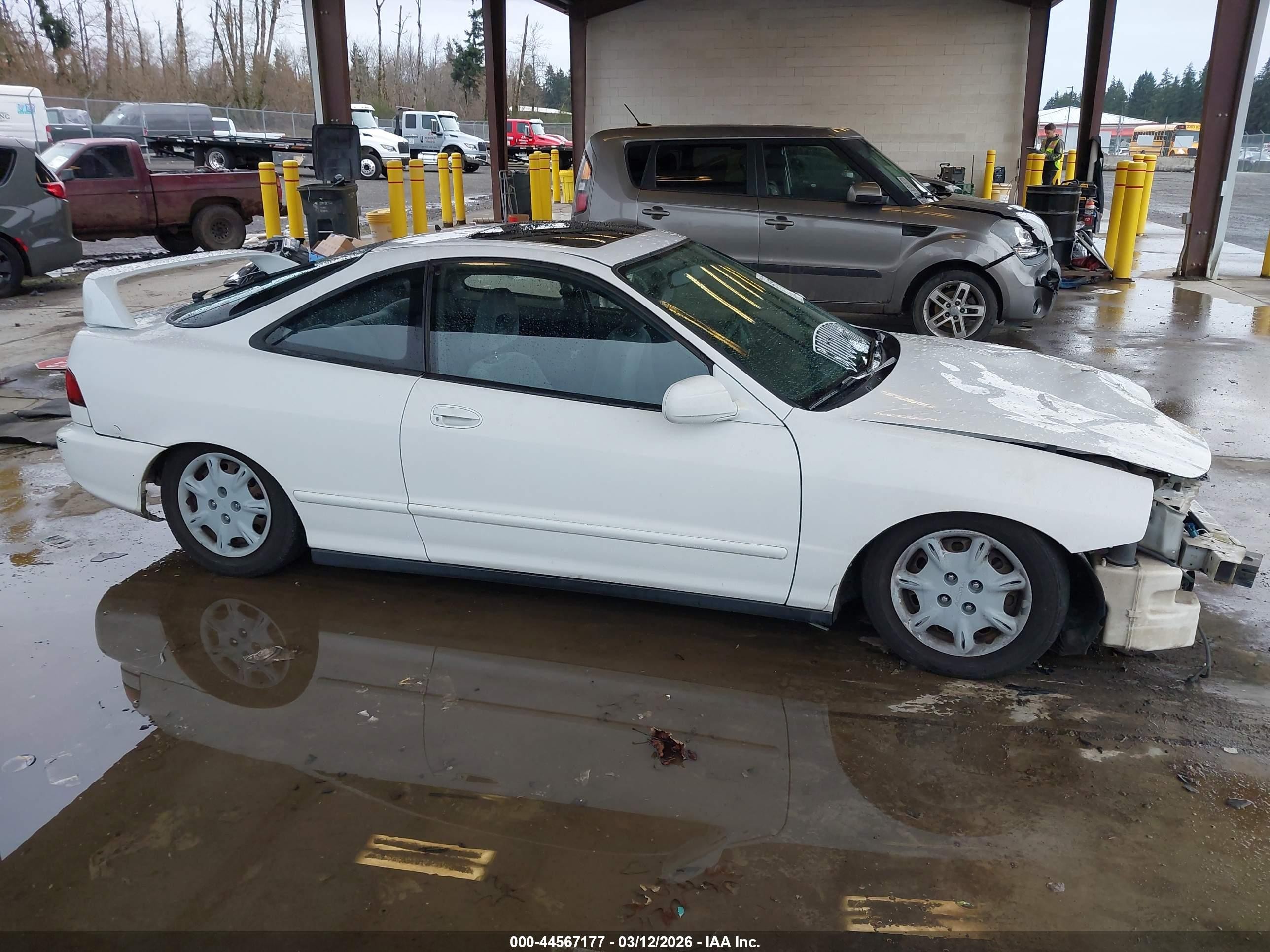 1997 Acura Integra Ls Белый vin: JH4DC4453VS016404