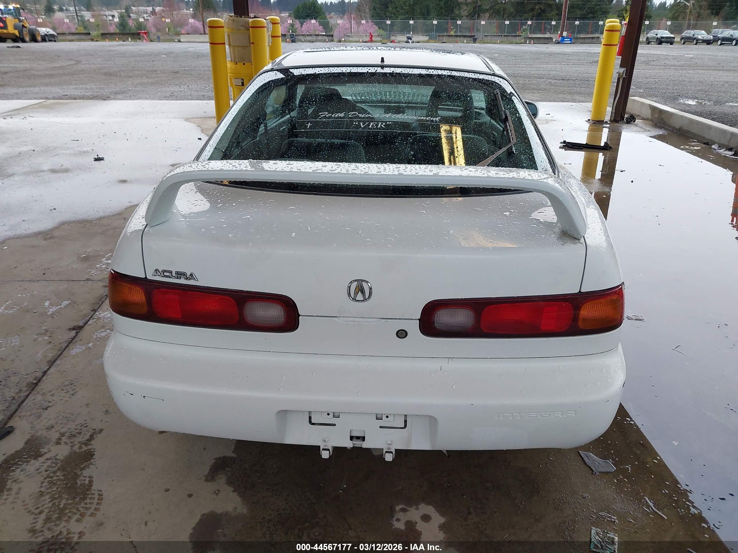 1997 Acura Integra Ls Белый vin: JH4DC4453VS016404