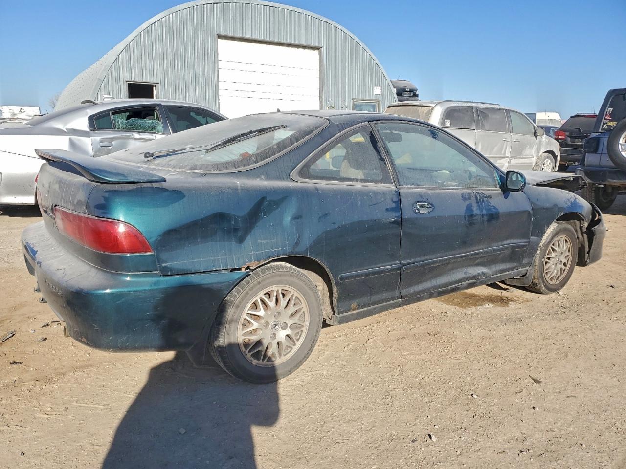 1998 Acura Integra Ls Green vin: JH4DC4454WS004828