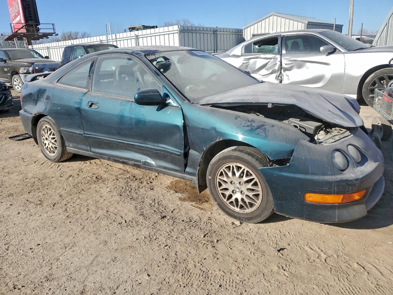 1998 Acura Integra Ls Green vin: JH4DC4454WS004828