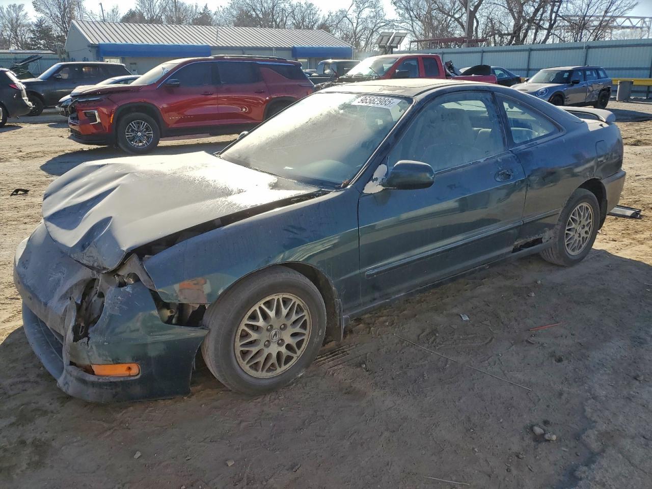 1998 Acura Integra Ls Green vin: JH4DC4454WS004828
