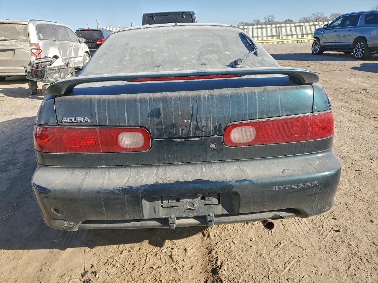 1998 Acura Integra Ls Green vin: JH4DC4454WS004828