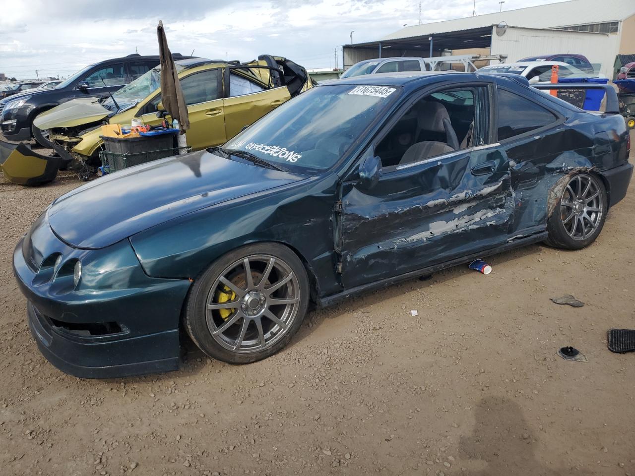 1997 Acura Integra Ls Green vin: JH4DC44551S004023