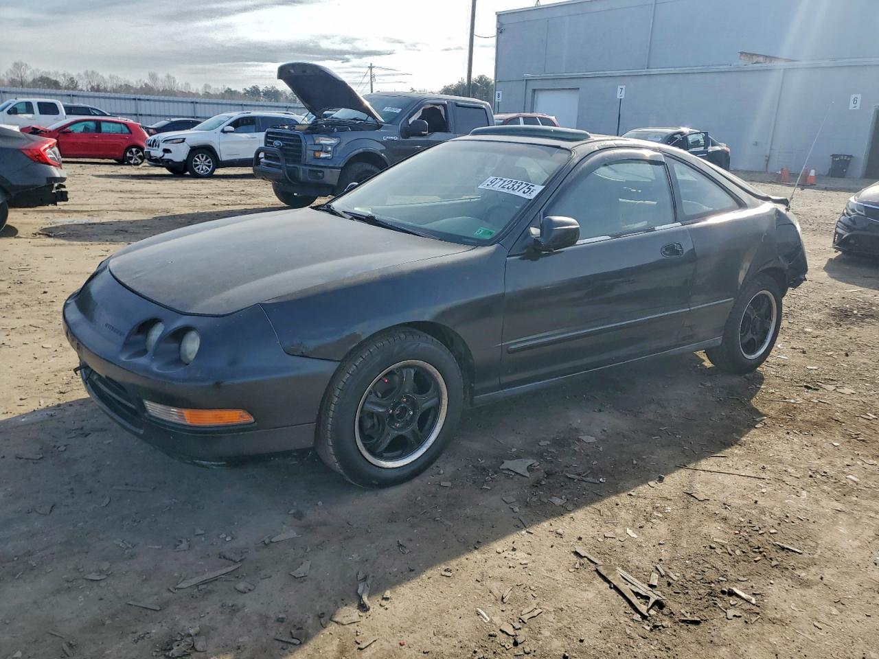 1997 Acura Integra Ls Черный vin: JH4DC4456VS021029