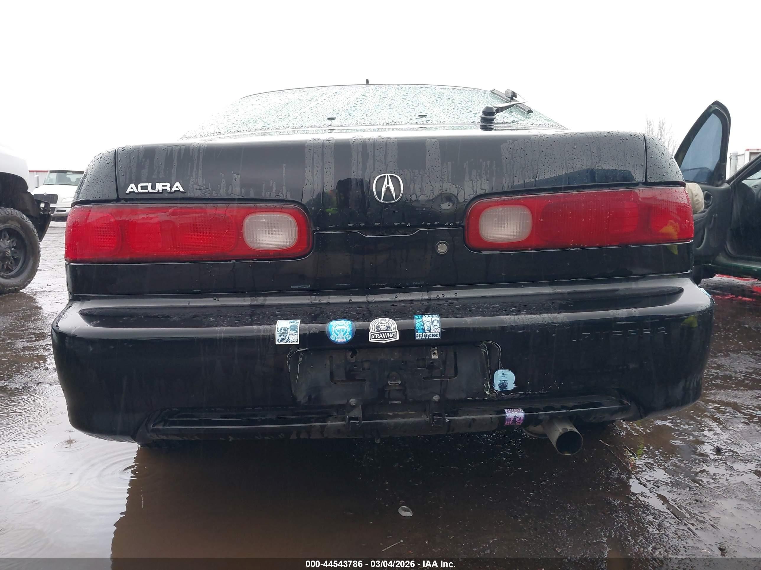1998 Acura Integra Ls Black vin: JH4DC4456WS007777