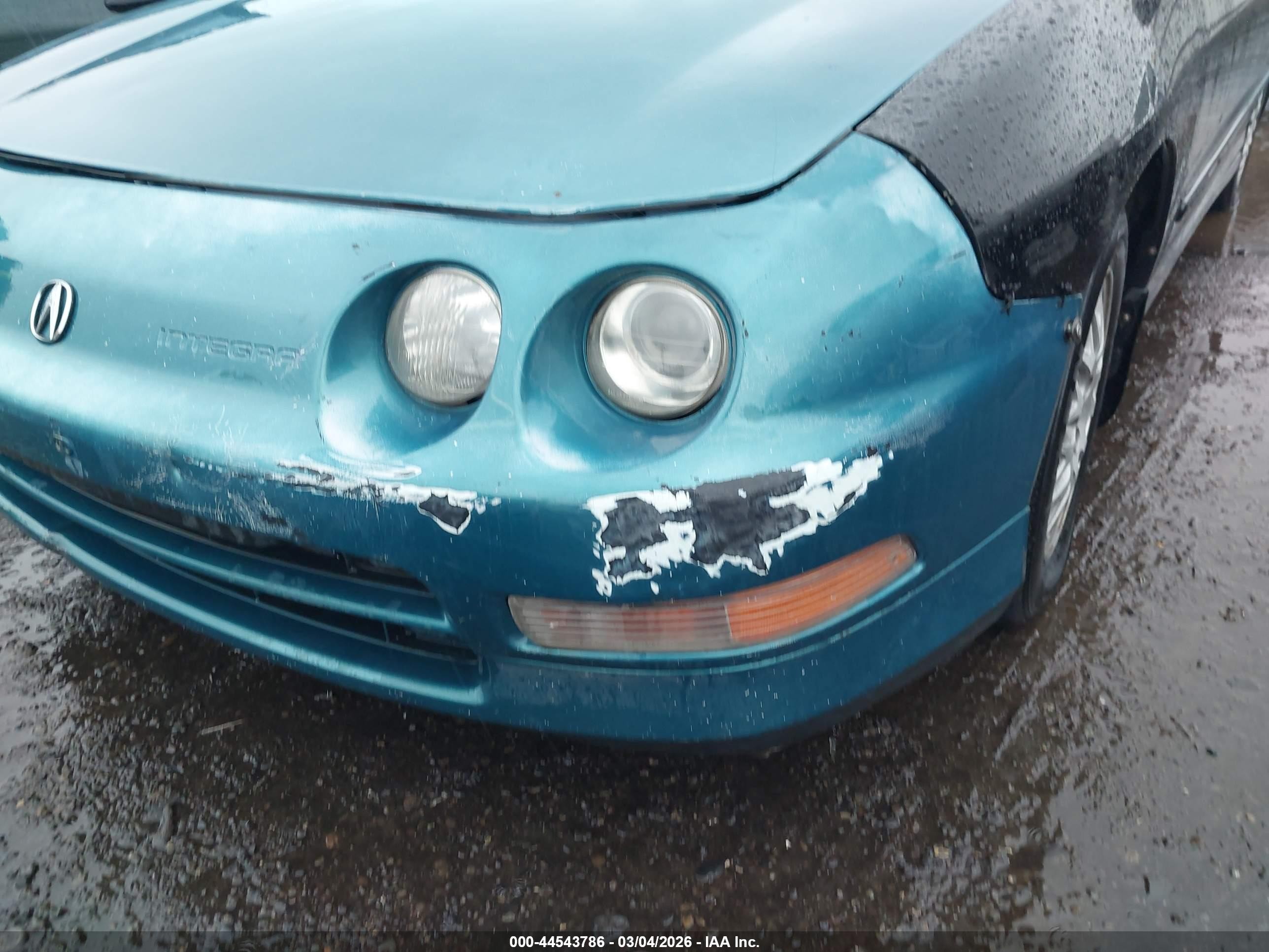 1998 Acura Integra Ls Black vin: JH4DC4456WS007777
