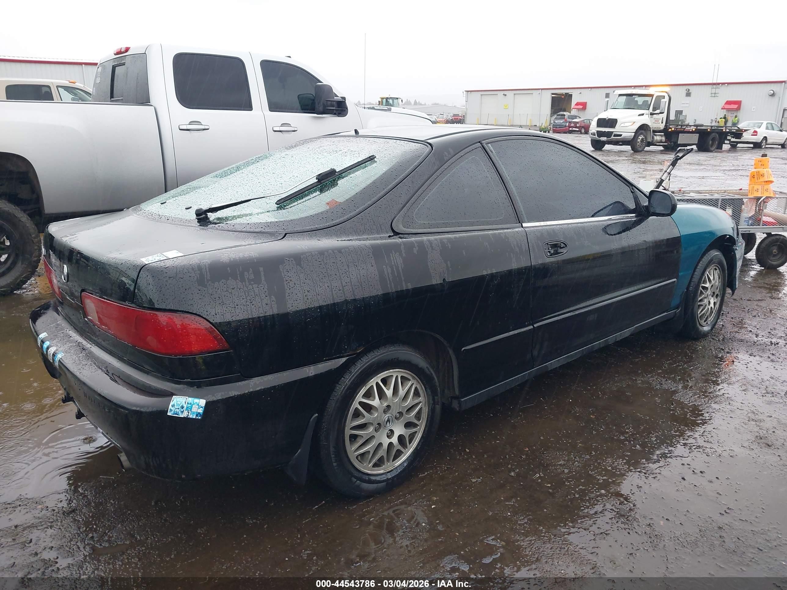 1998 Acura Integra Ls Black vin: JH4DC4456WS007777