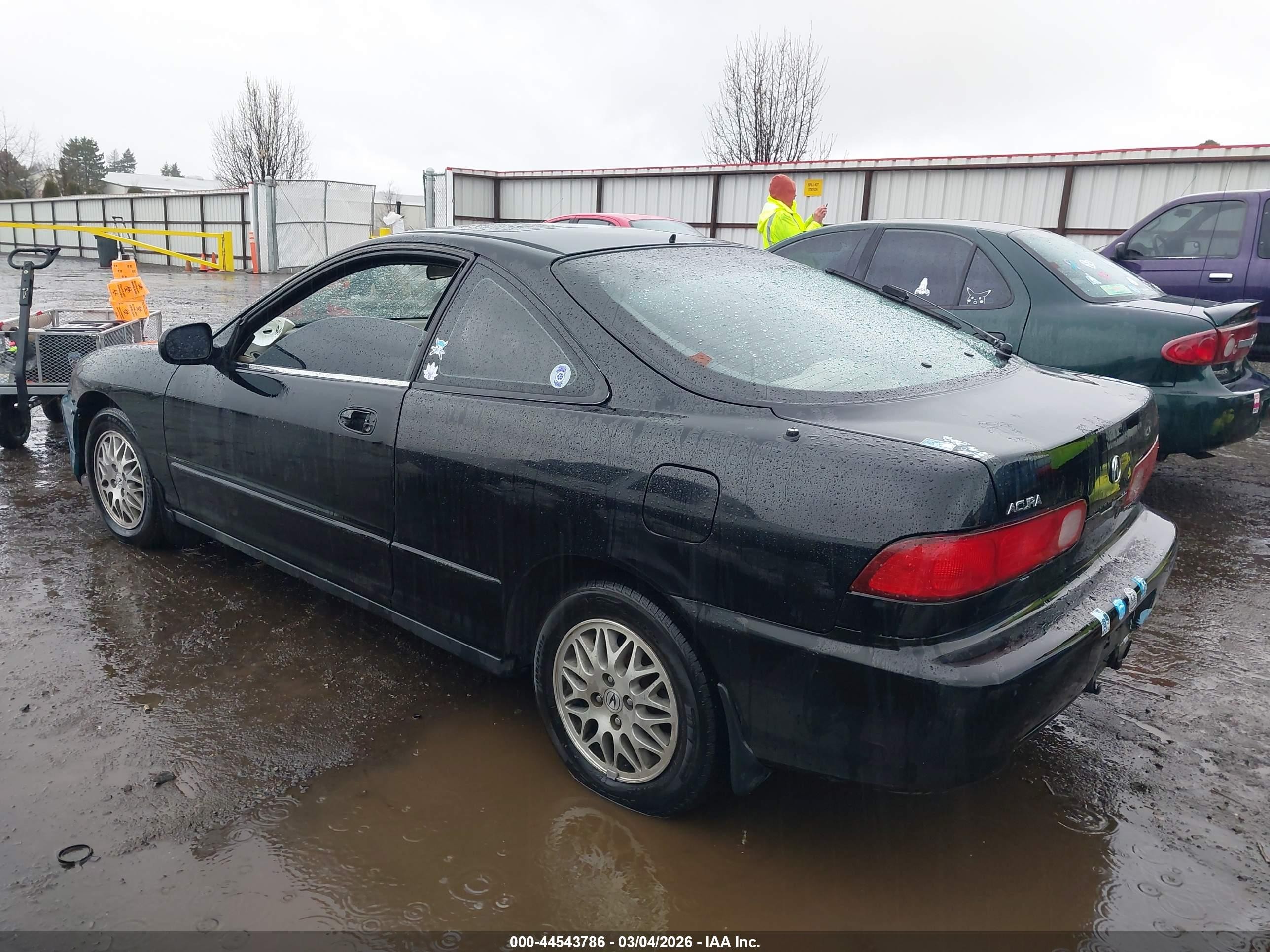 1998 Acura Integra Ls Black vin: JH4DC4456WS007777