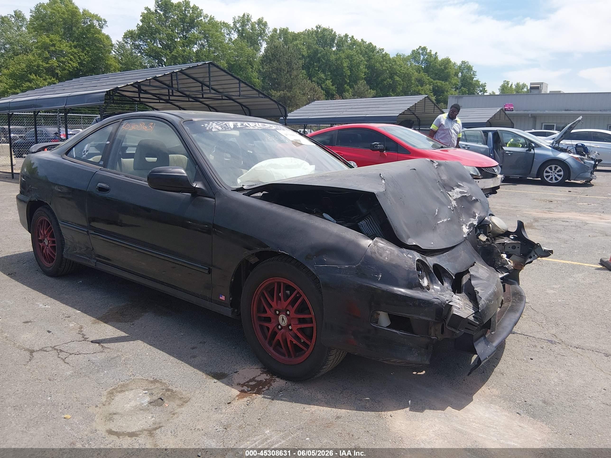 1999 Acura Integra Ls Черный vin: JH4DC4456XS009546