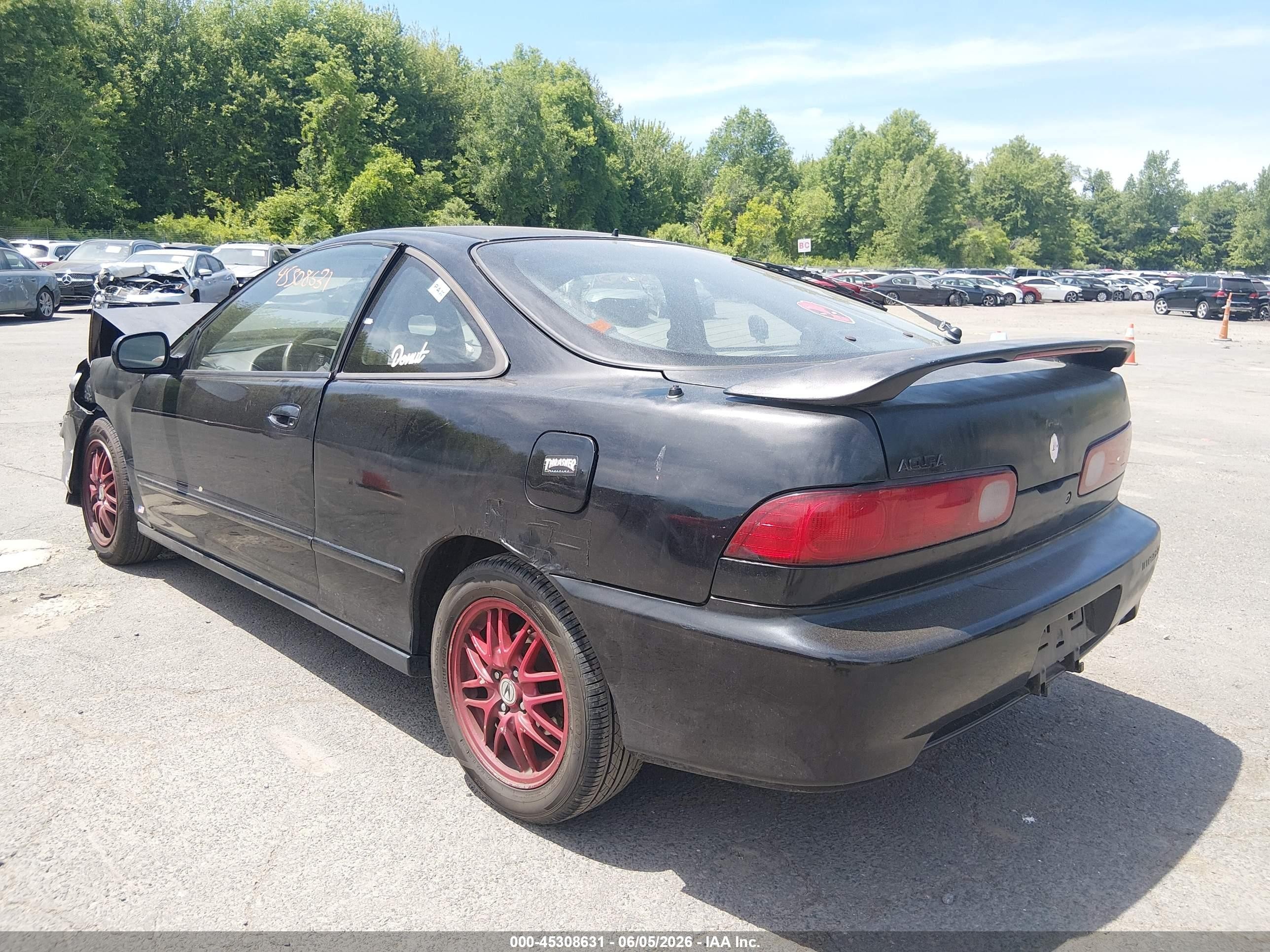 1999 Acura Integra Ls Black vin: JH4DC4456XS009546