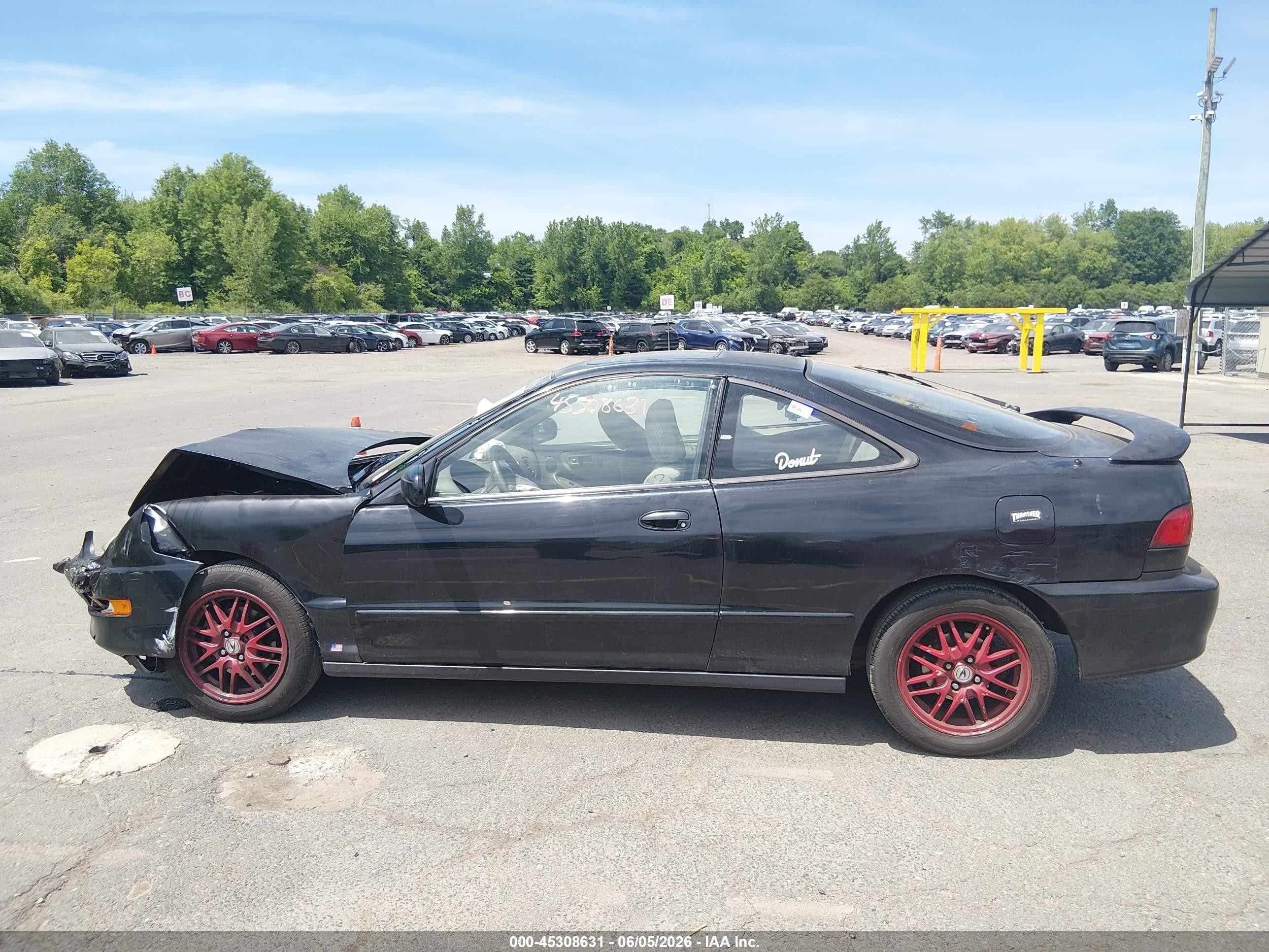 1999 Acura Integra Ls Black vin: JH4DC4456XS009546