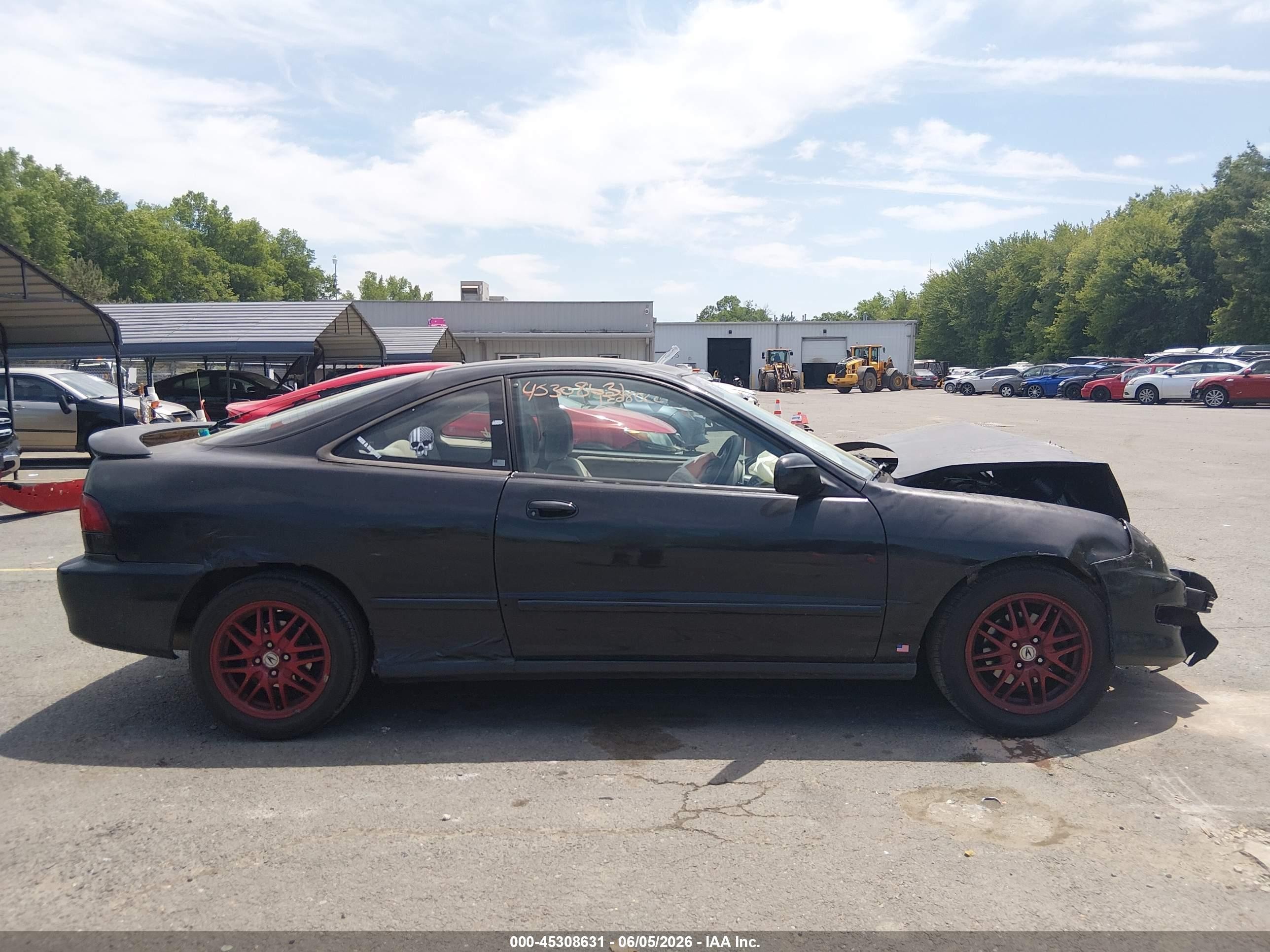 1999 Acura Integra Ls Black vin: JH4DC4456XS009546