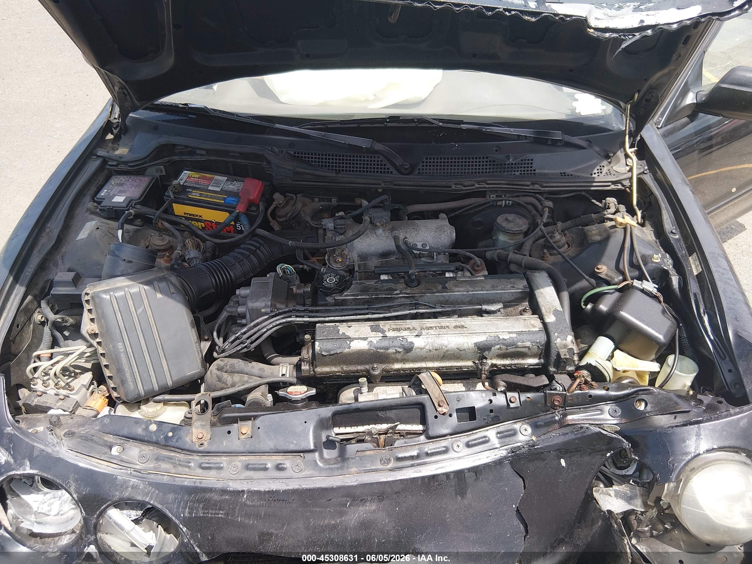 1999 Acura Integra Ls Black vin: JH4DC4456XS009546