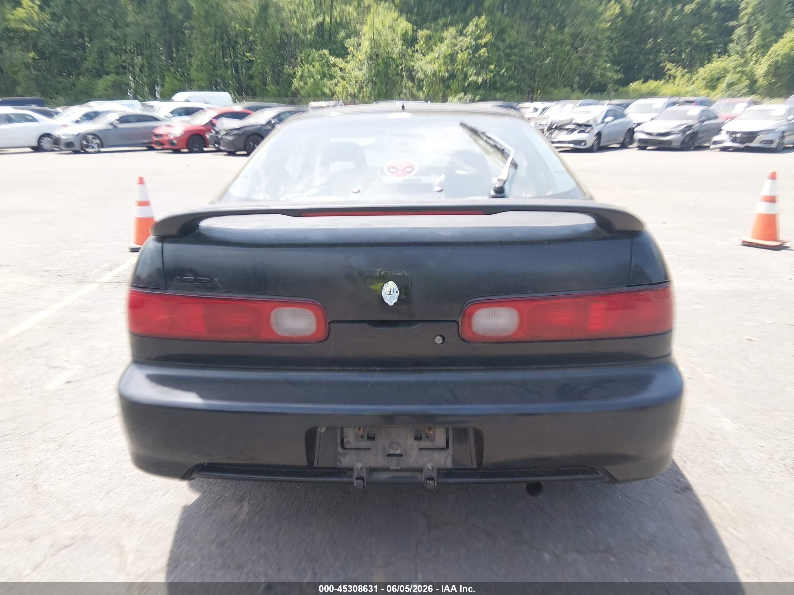 1999 Acura Integra Ls Black vin: JH4DC4456XS009546